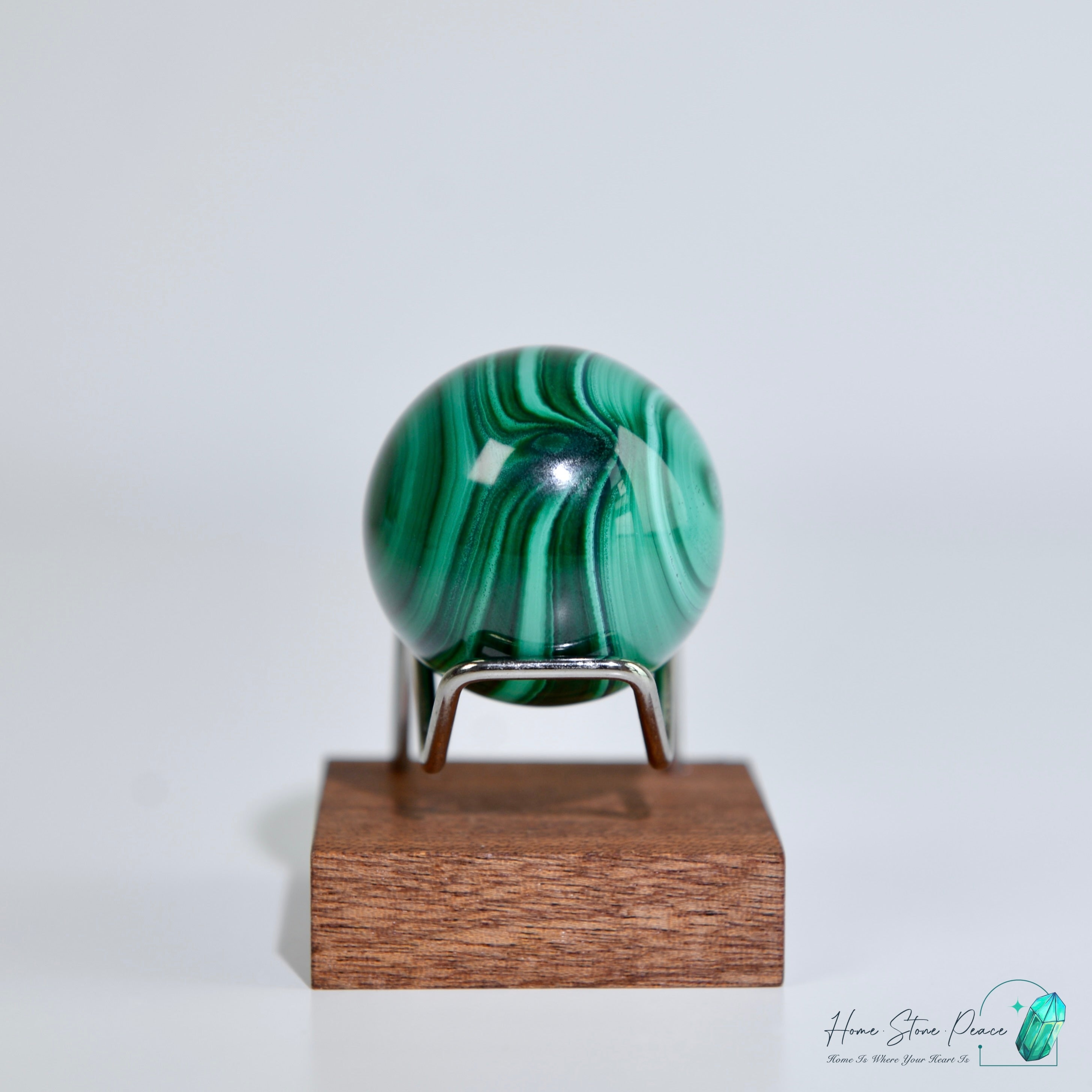 孔雀石石球 Malachite Sphere