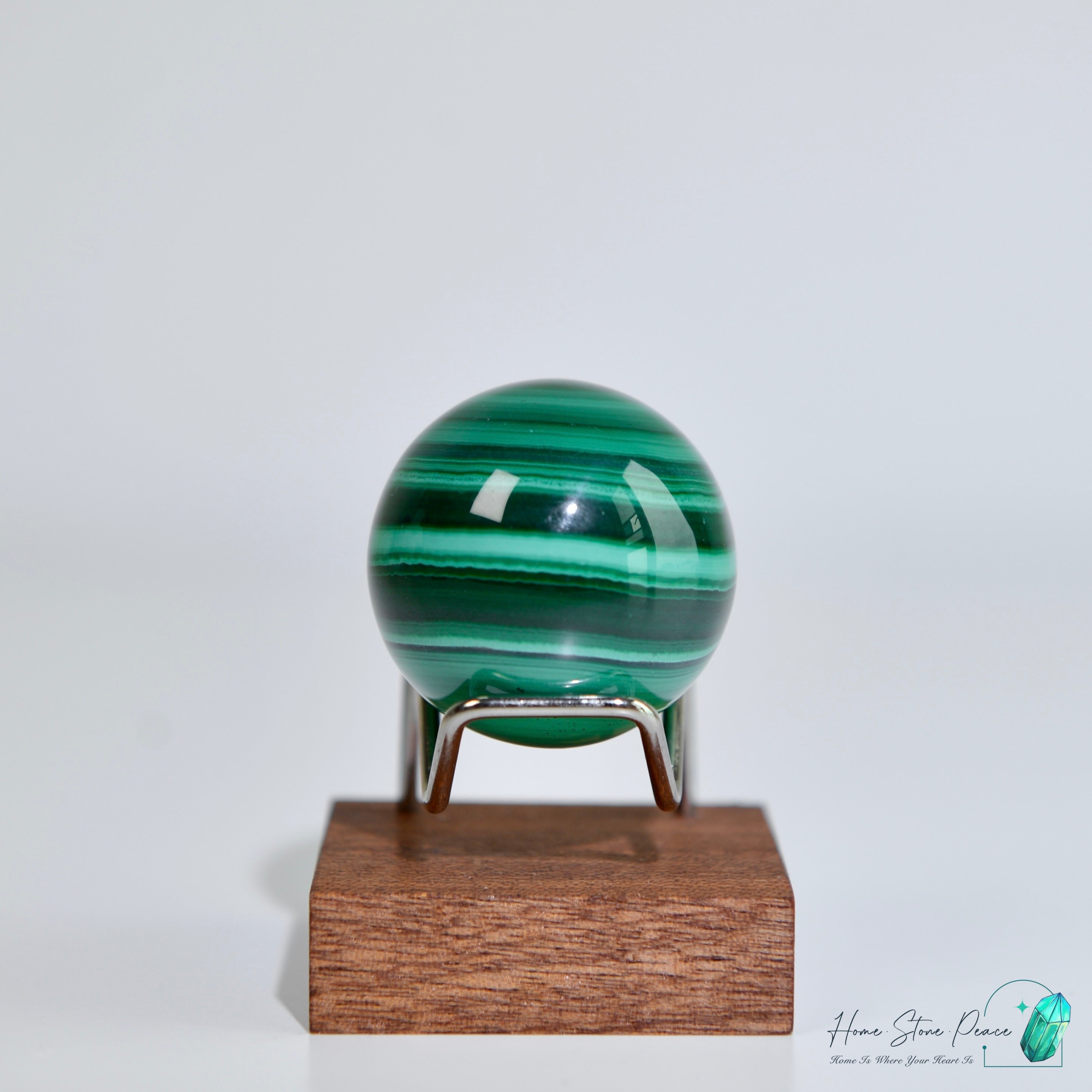 孔雀石石球 Malachite Sphere