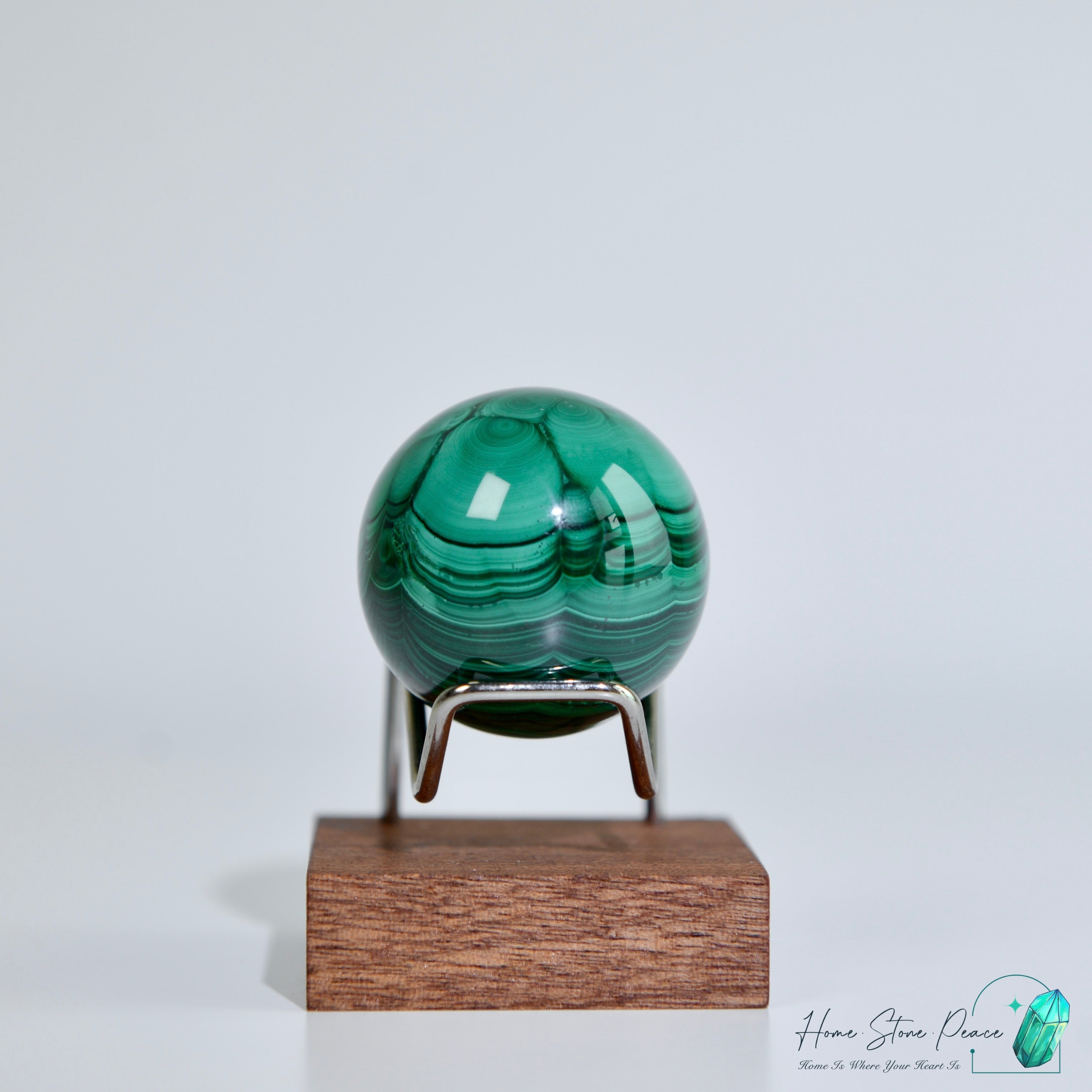 孔雀石石球 Malachite Sphere