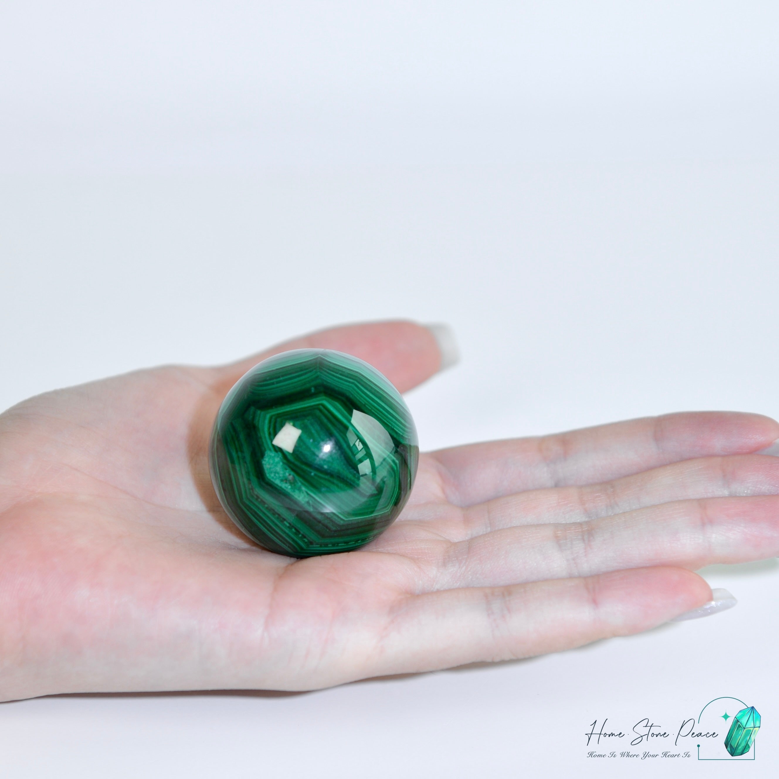 孔雀石石球 Malachite Sphere
