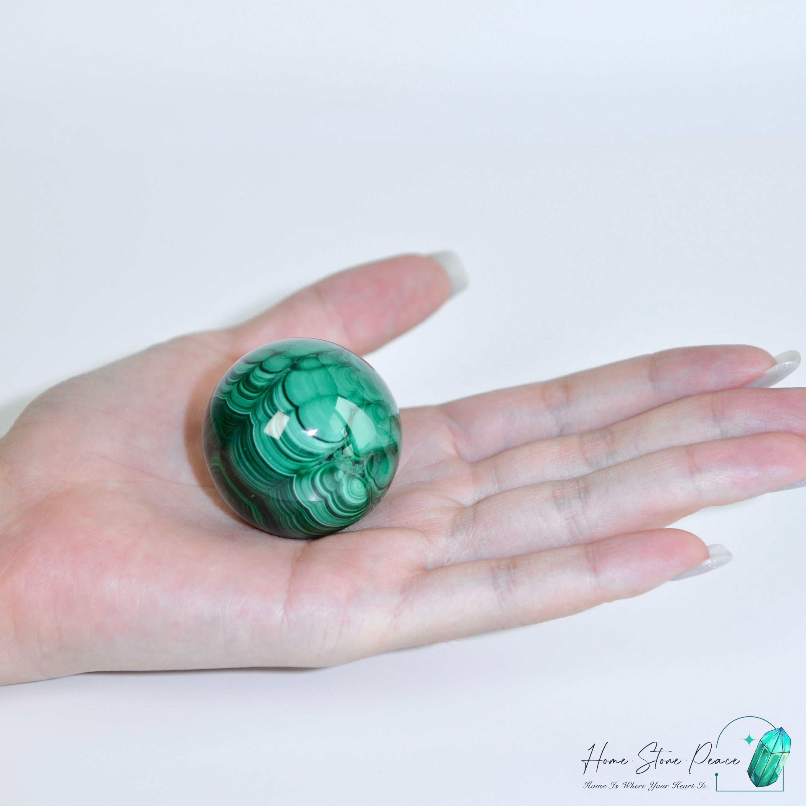 孔雀石石球 Malachite Sphere
