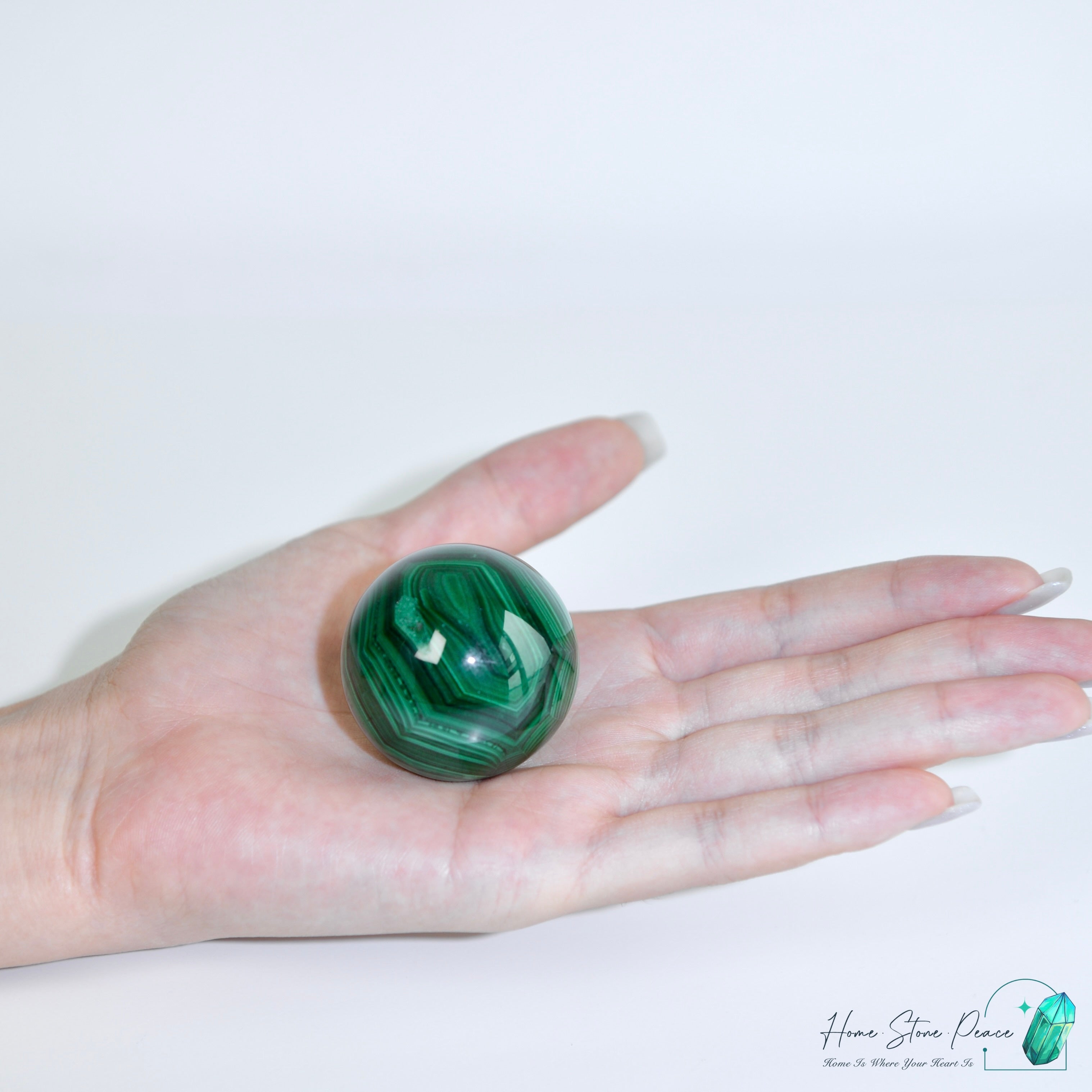 孔雀石石球 Malachite Sphere