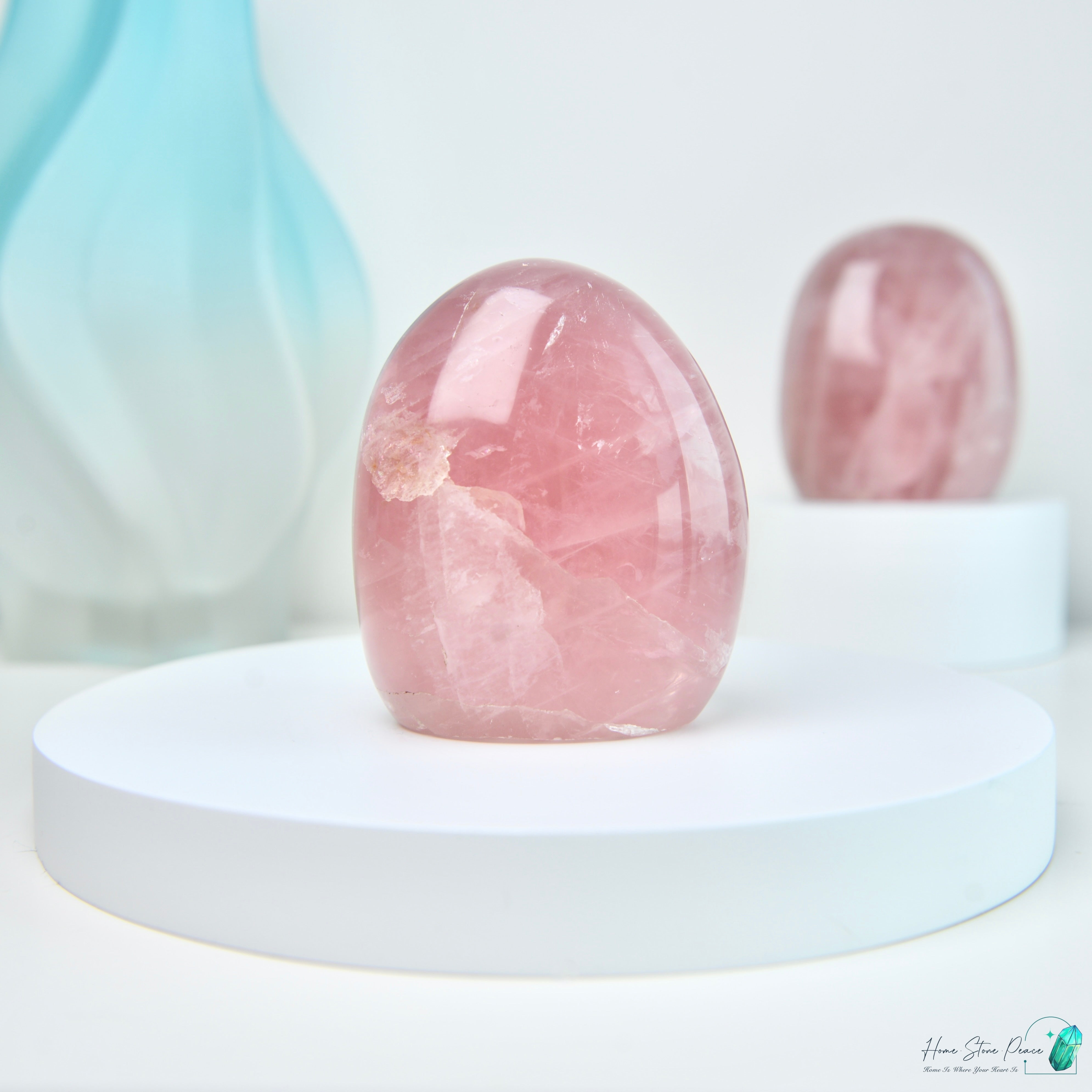馬達加斯加粉晶隨形 Madagascar Rose Quartz Free Form