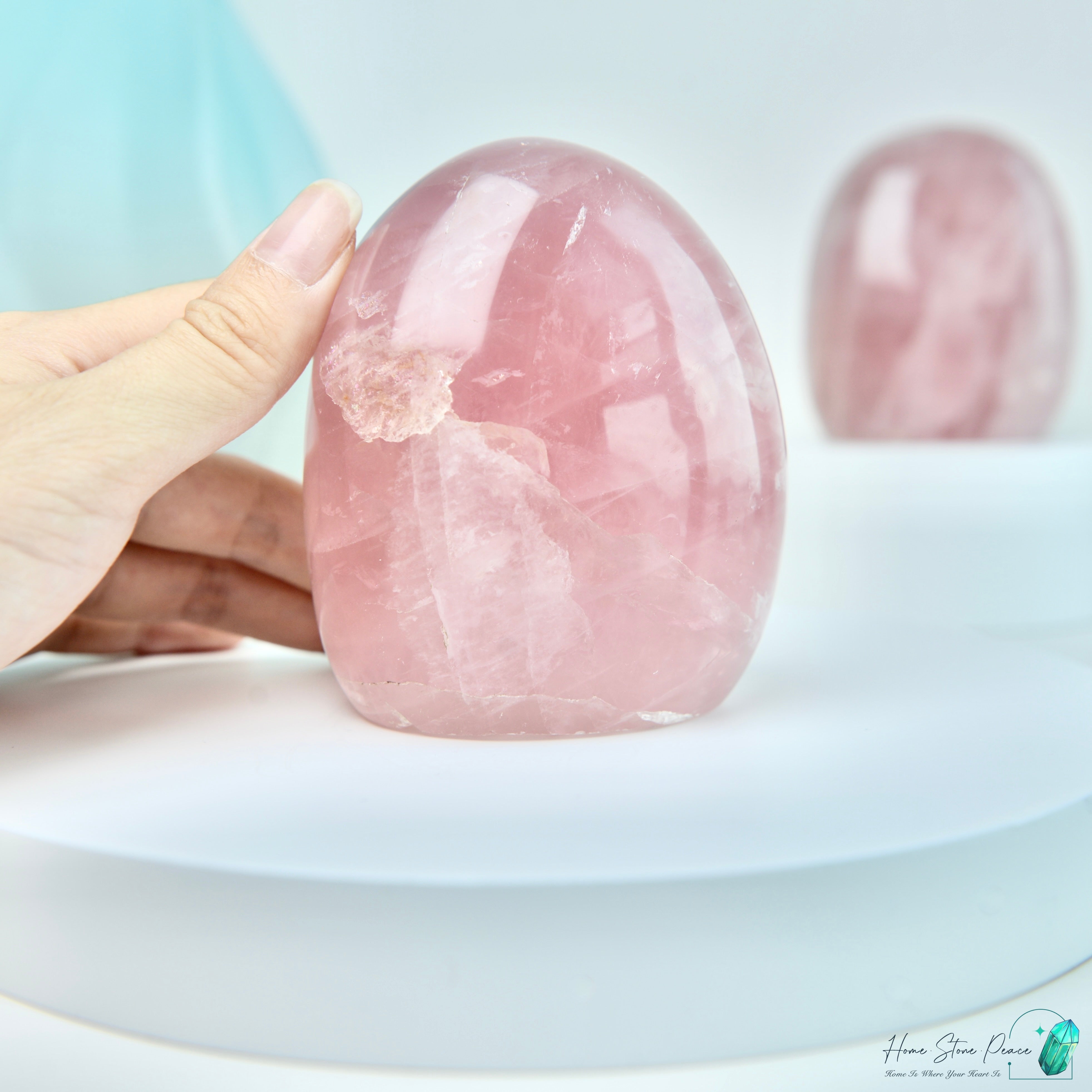馬達加斯加粉晶隨形 Madagascar Rose Quartz Free Form