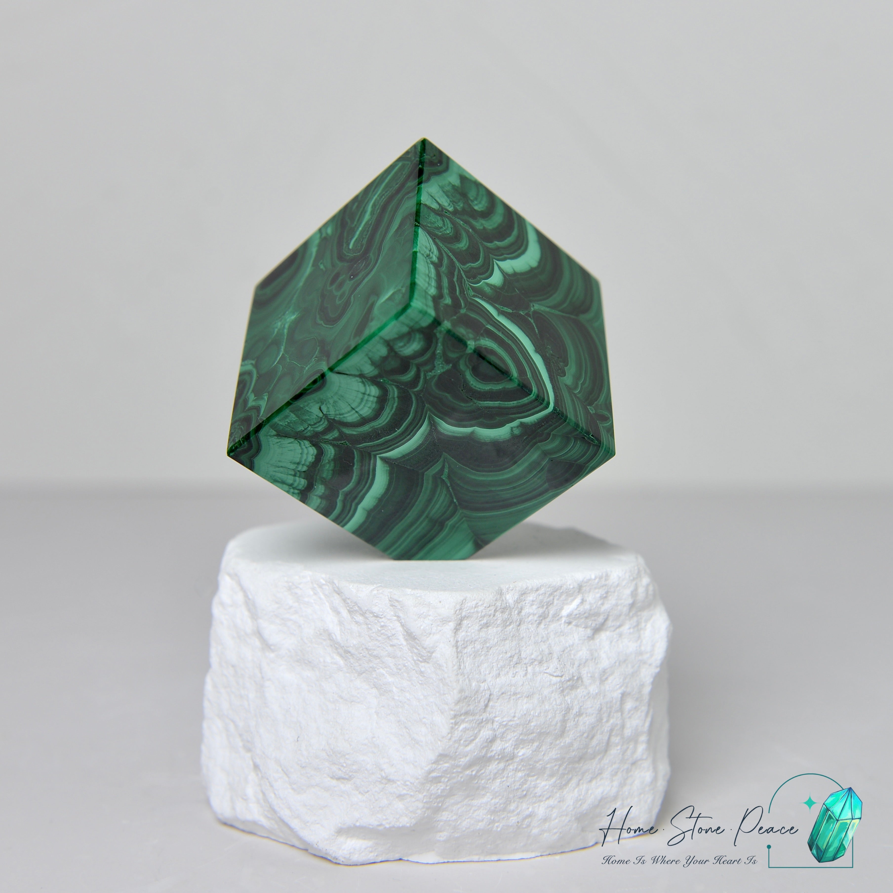 孔雀石方塊 Malachite Cube