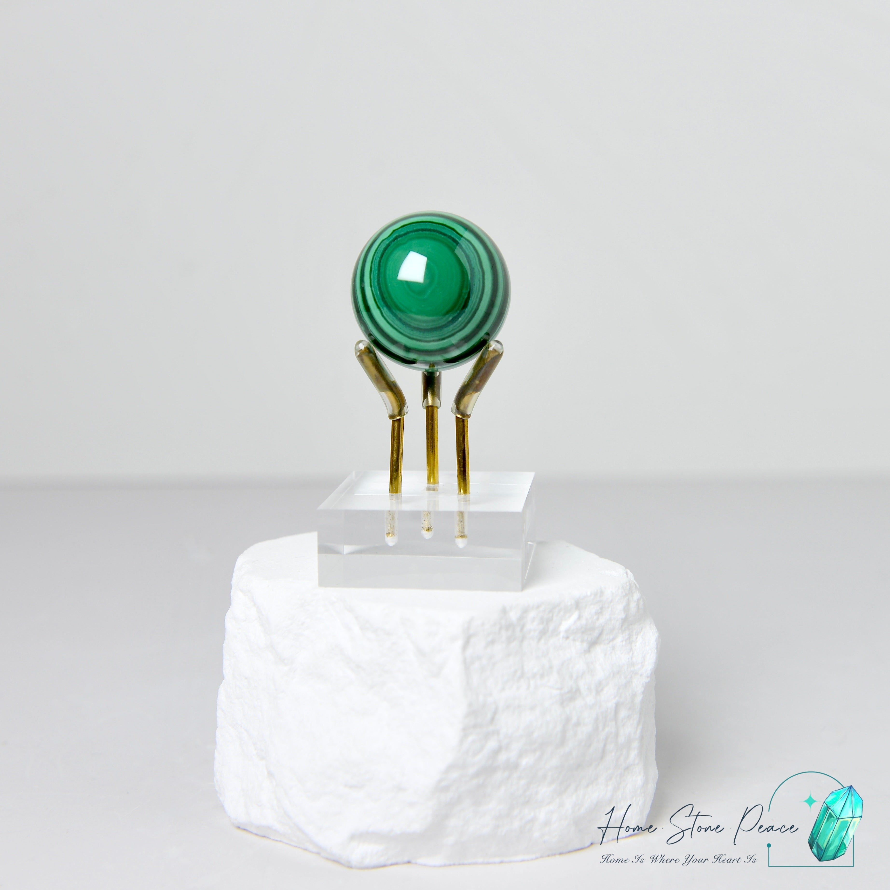 孔雀石石球 Malachite Sphere