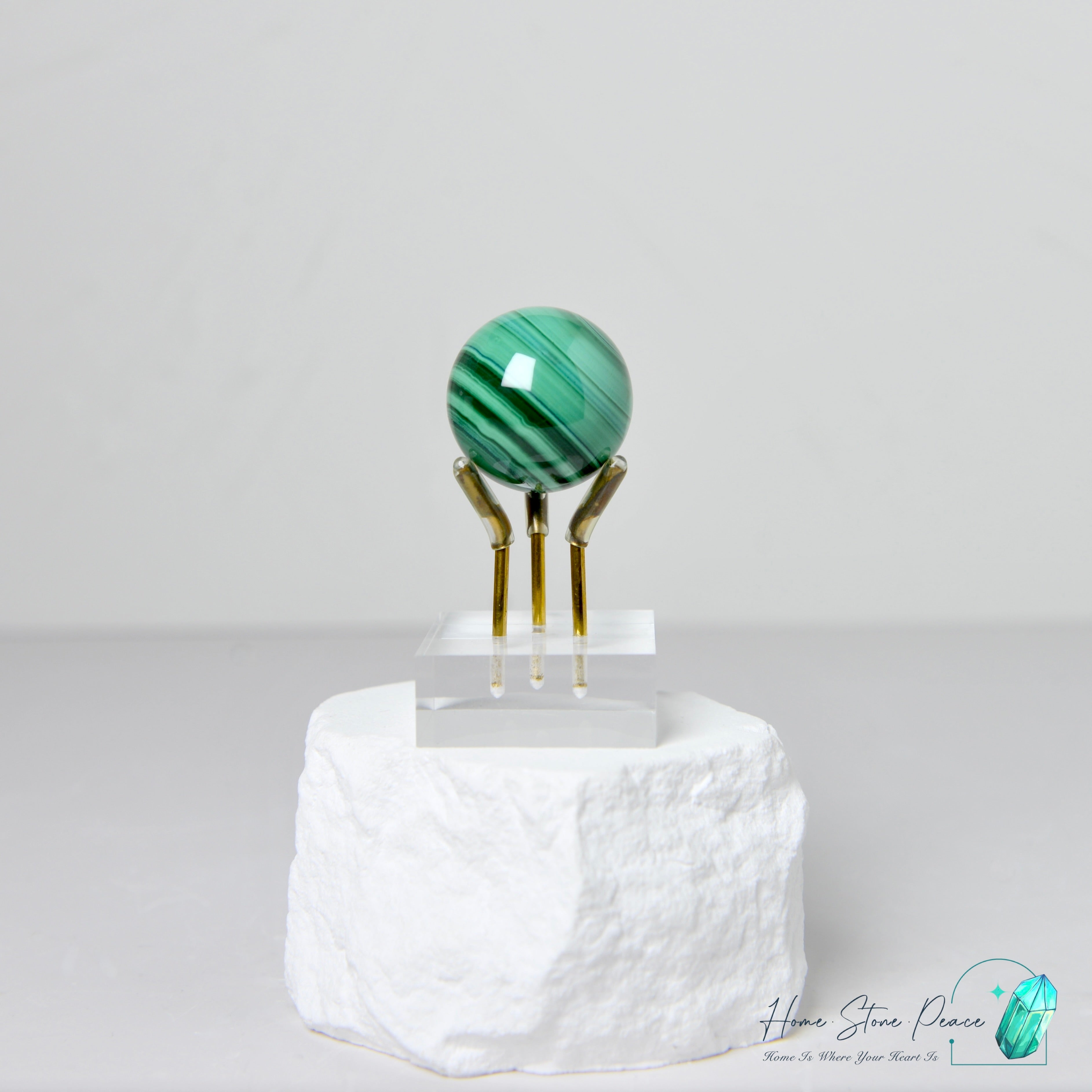 孔雀石石球 Malachite Sphere