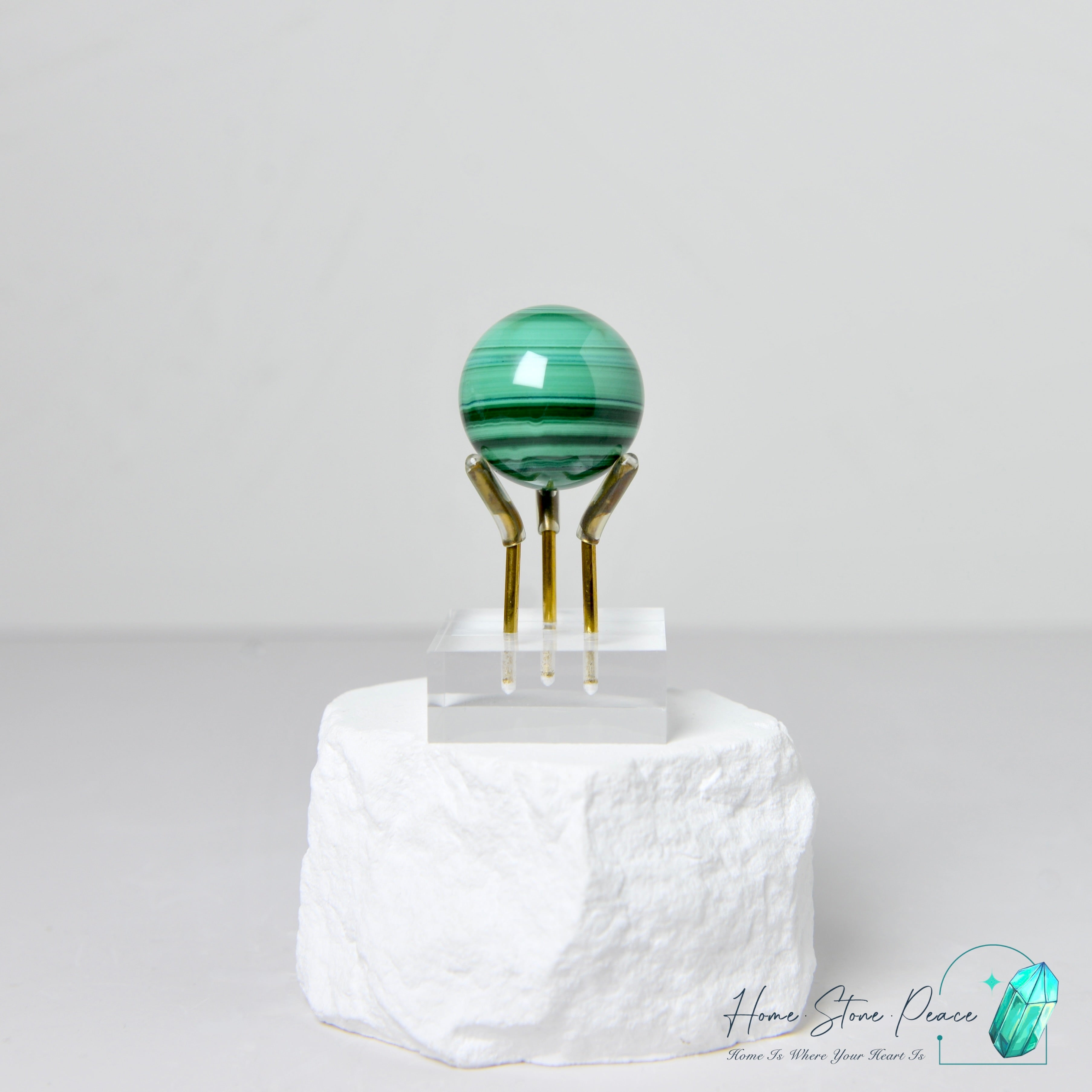 孔雀石石球 Malachite Sphere
