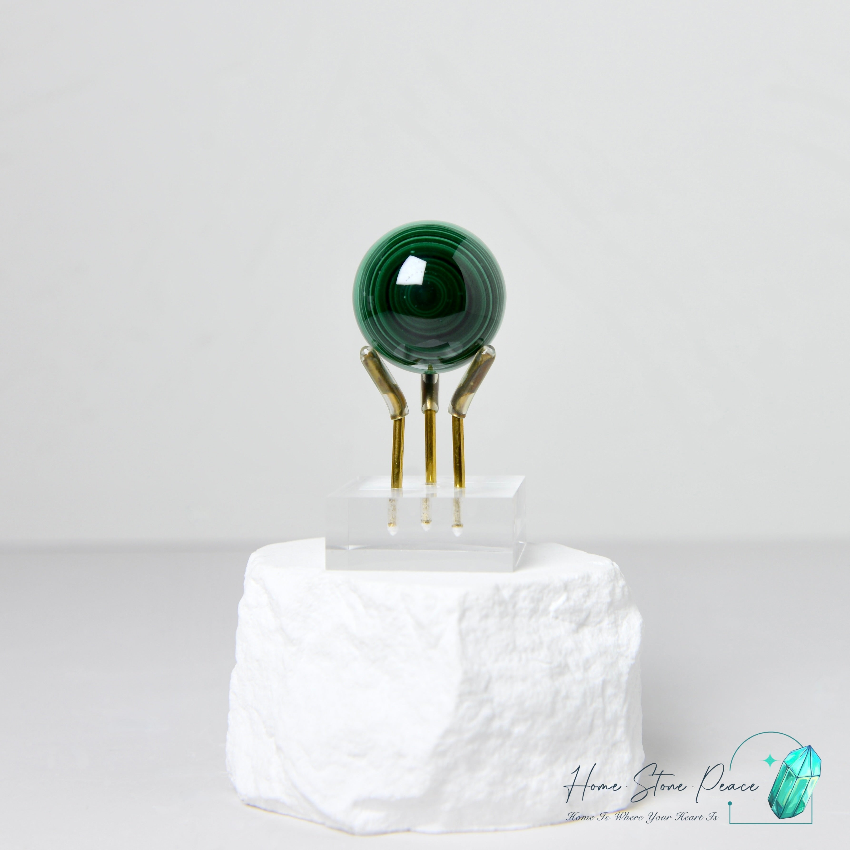 孔雀石石球 Malachite Sphere