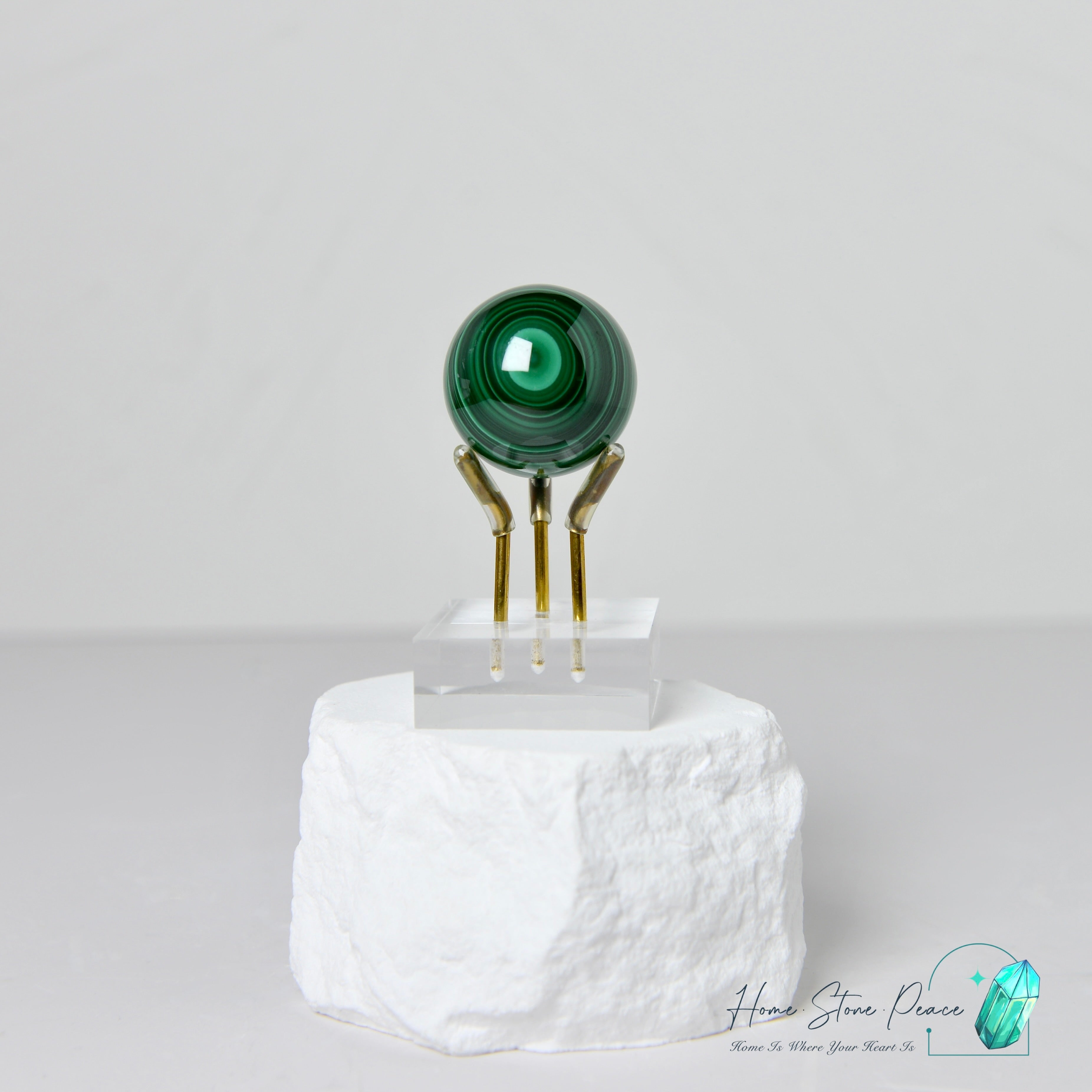 孔雀石石球 Malachite Sphere