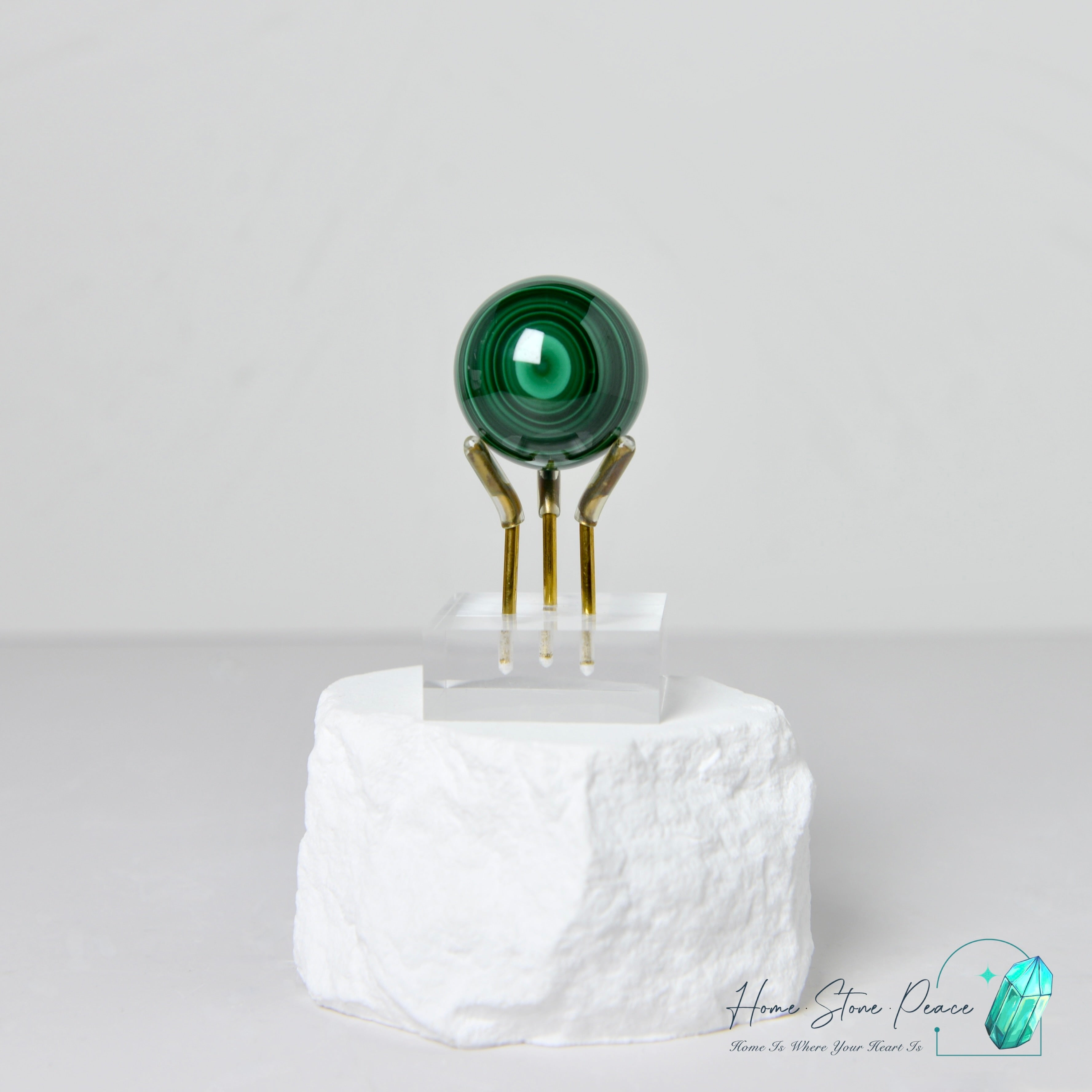 孔雀石石球 Malachite Sphere