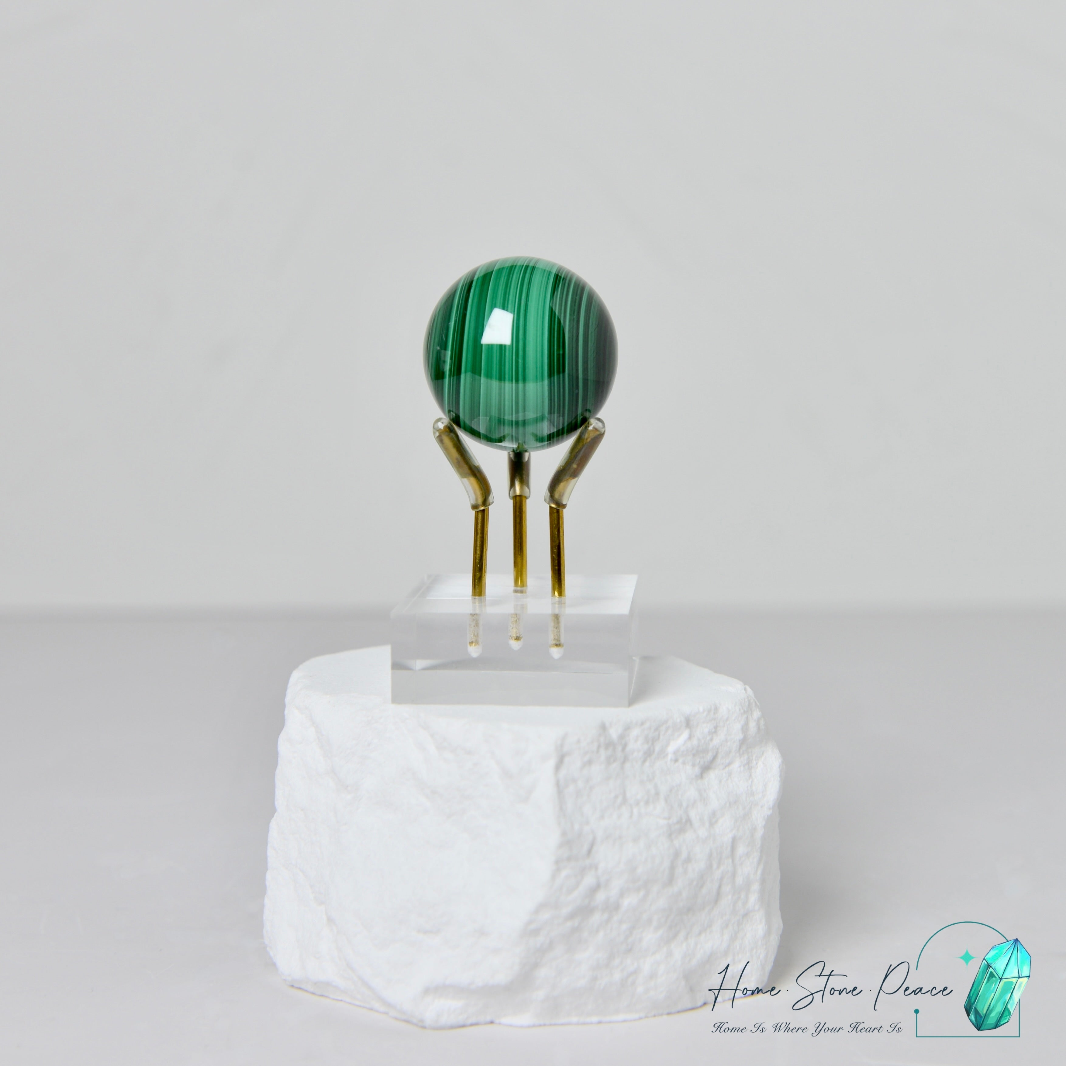 孔雀石石球 Malachite Sphere