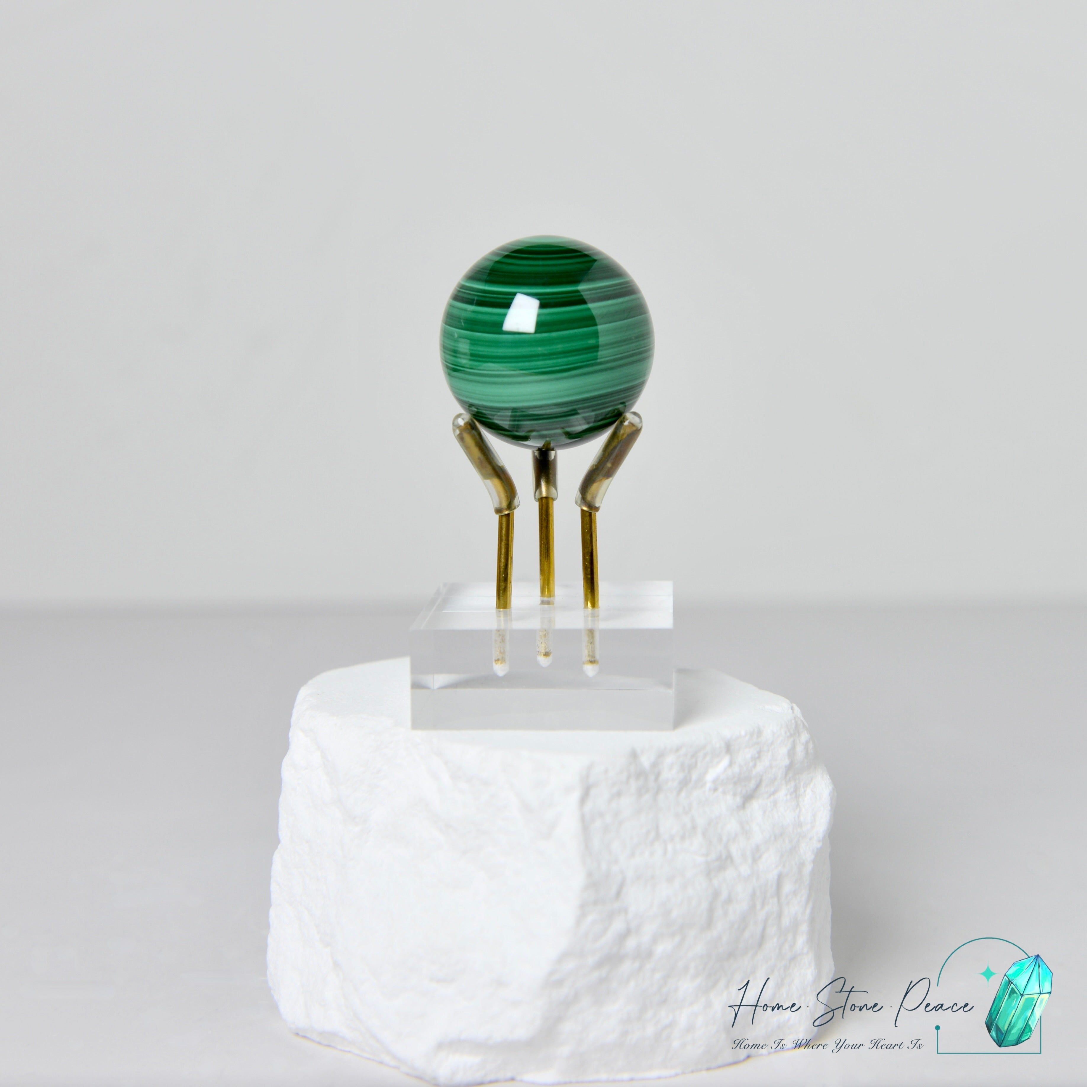 孔雀石石球 Malachite Sphere