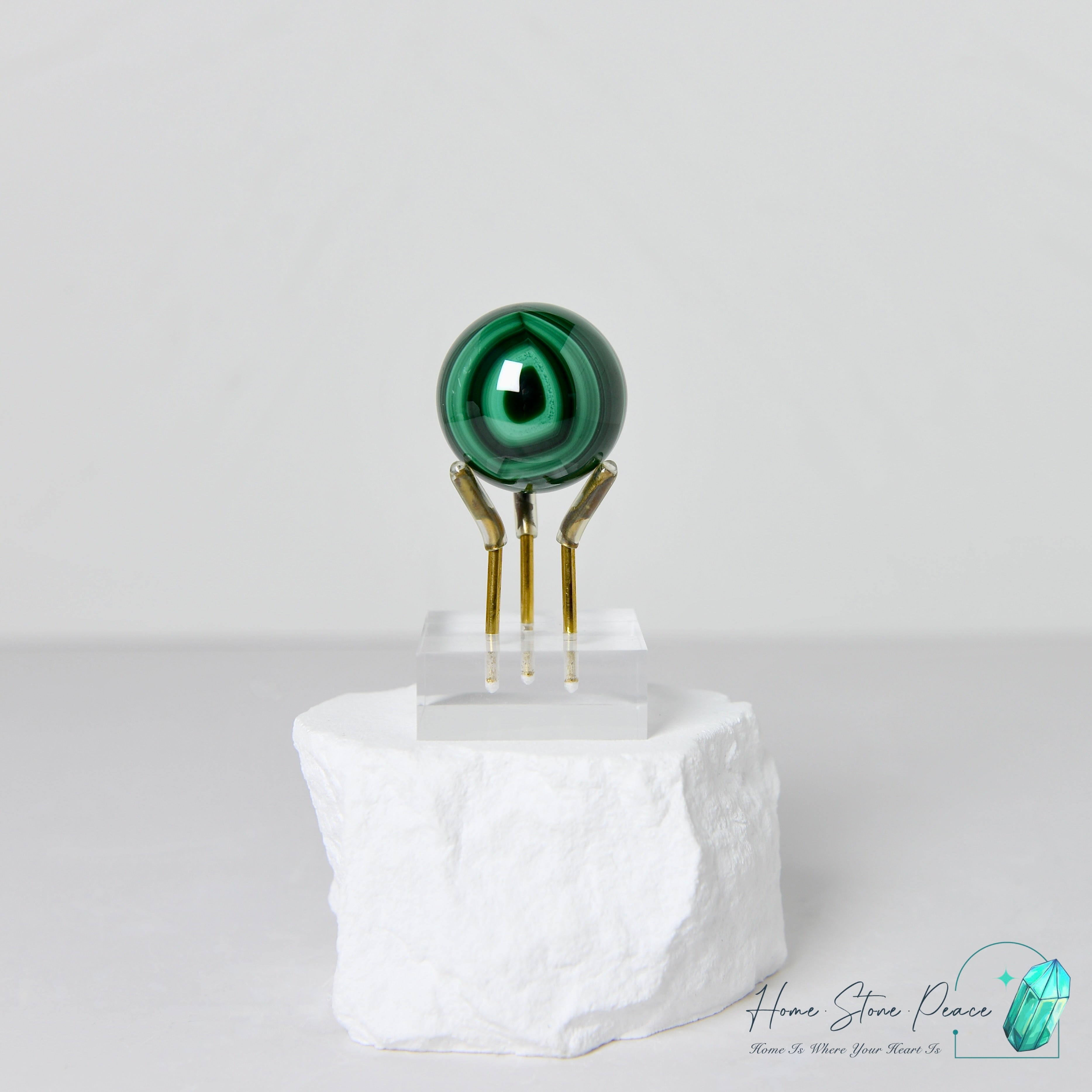孔雀石石球 Malachite Sphere