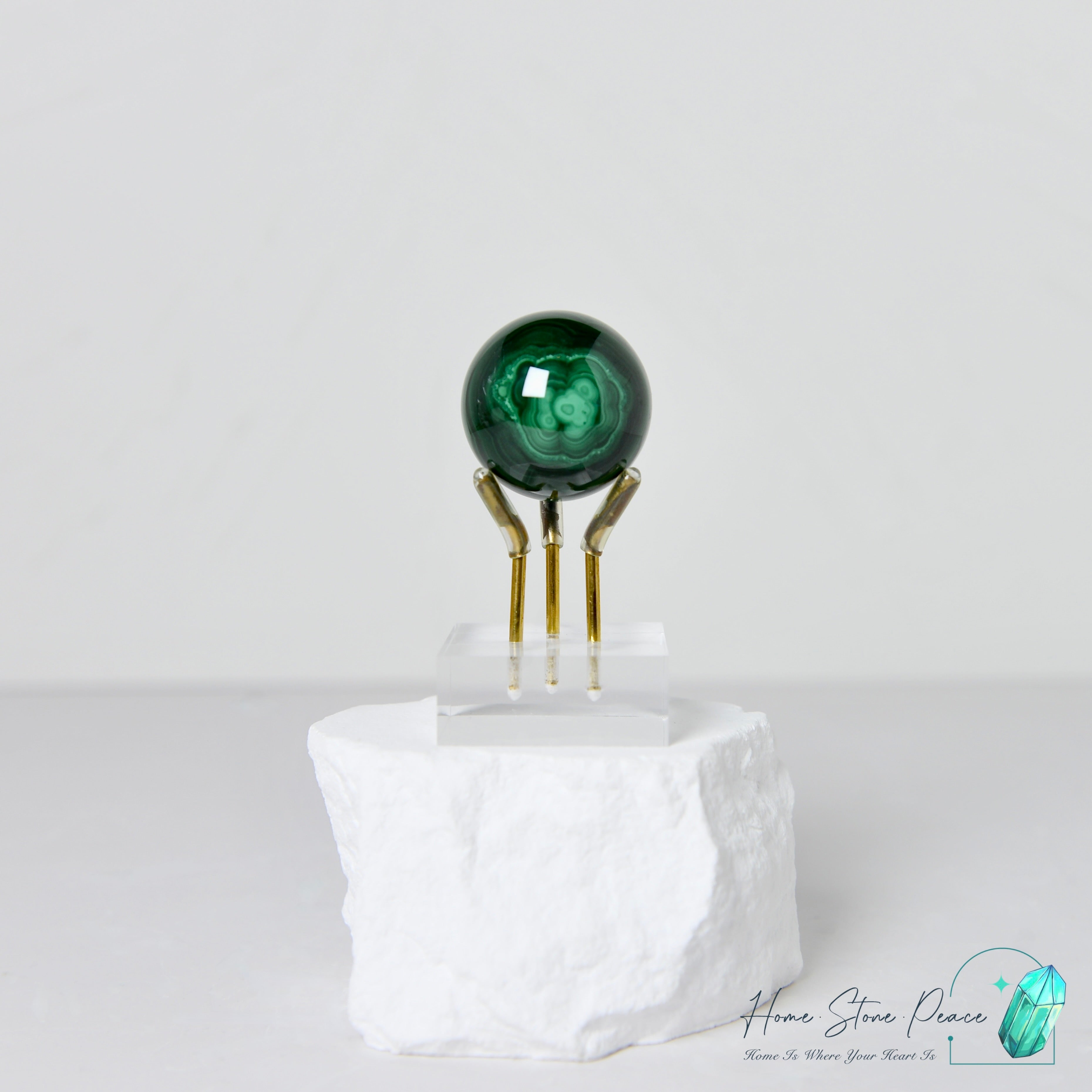 孔雀石石球 Malachite Sphere