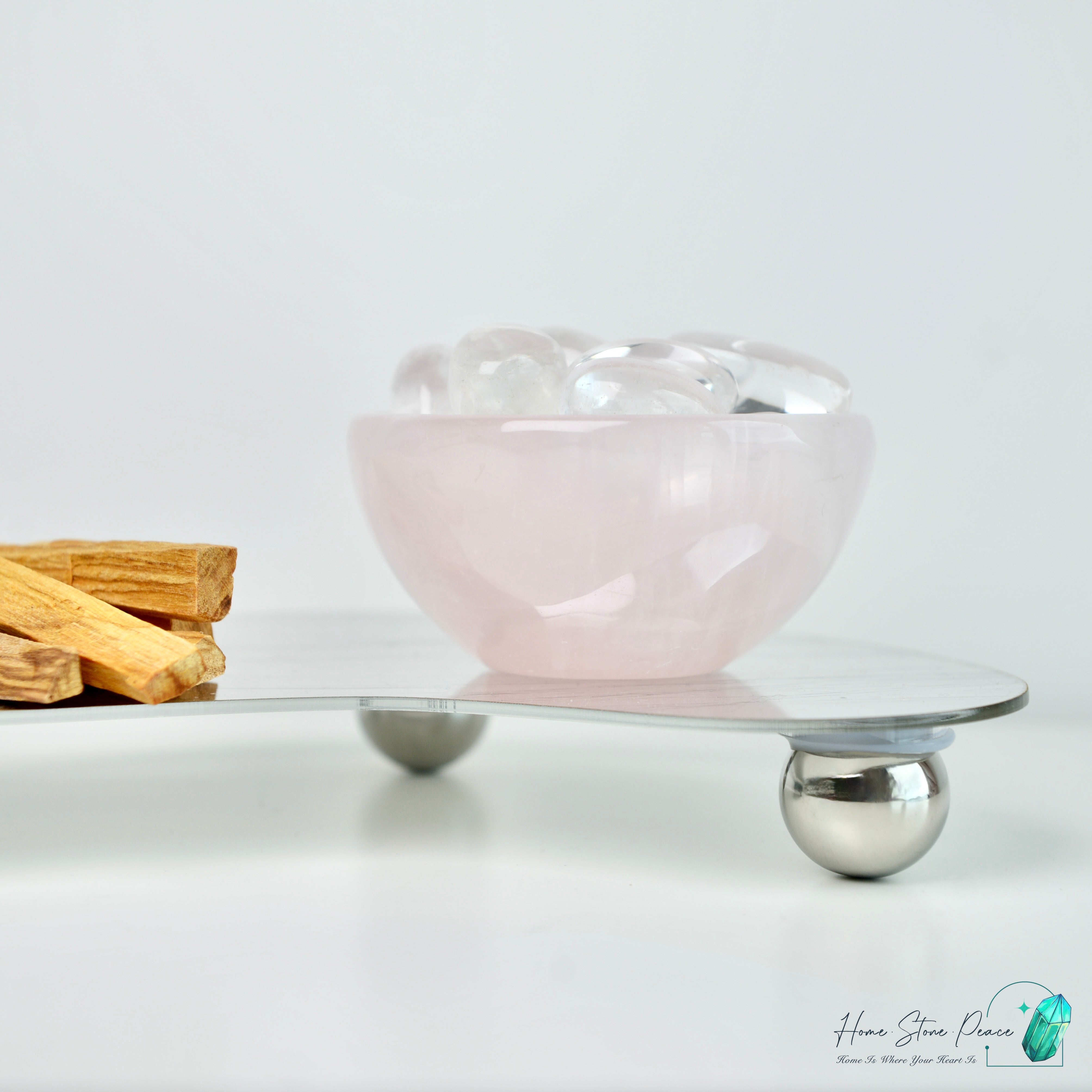 粉紅水晶碗 Rose Quartz Bowl