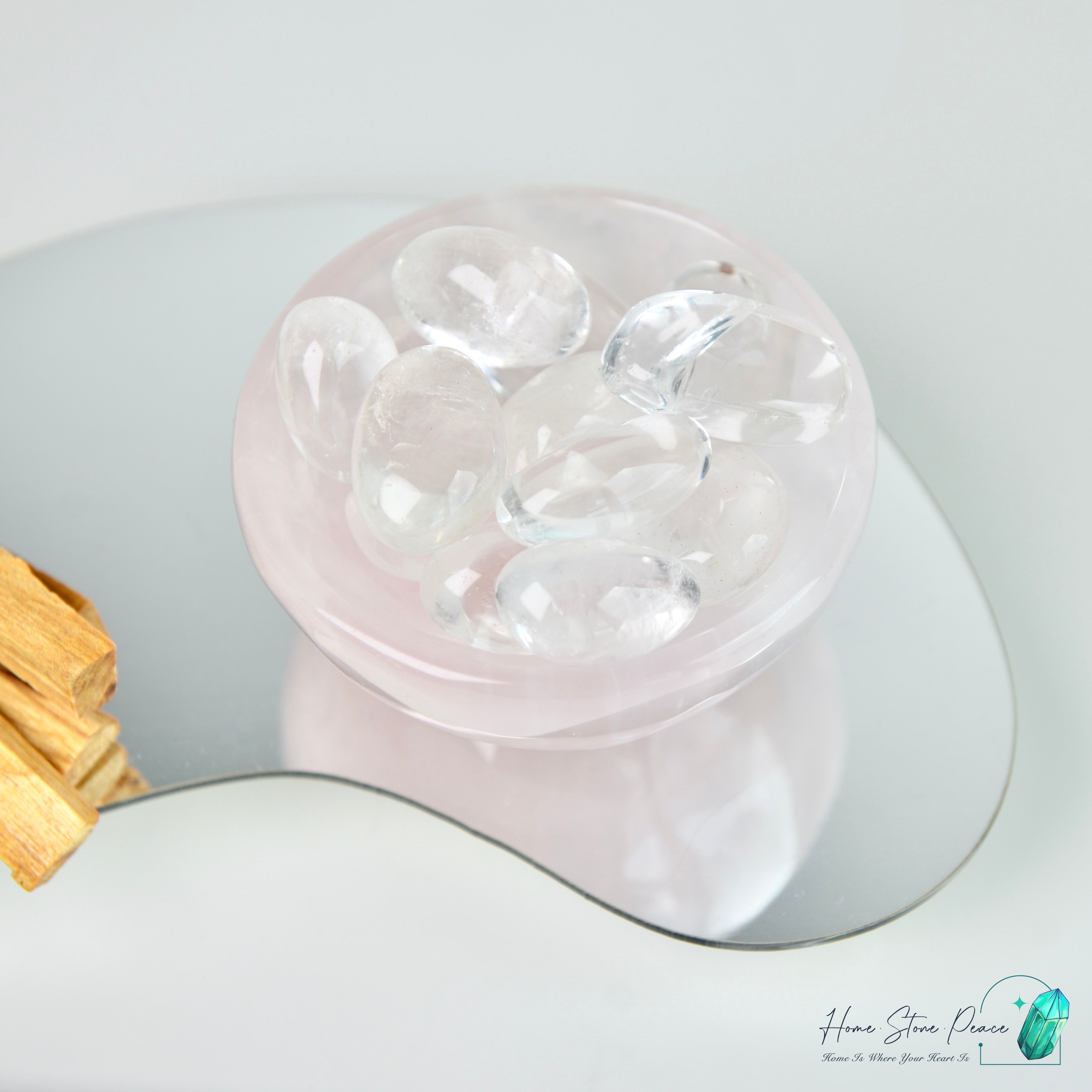 粉紅水晶碗 Rose Quartz Bowl