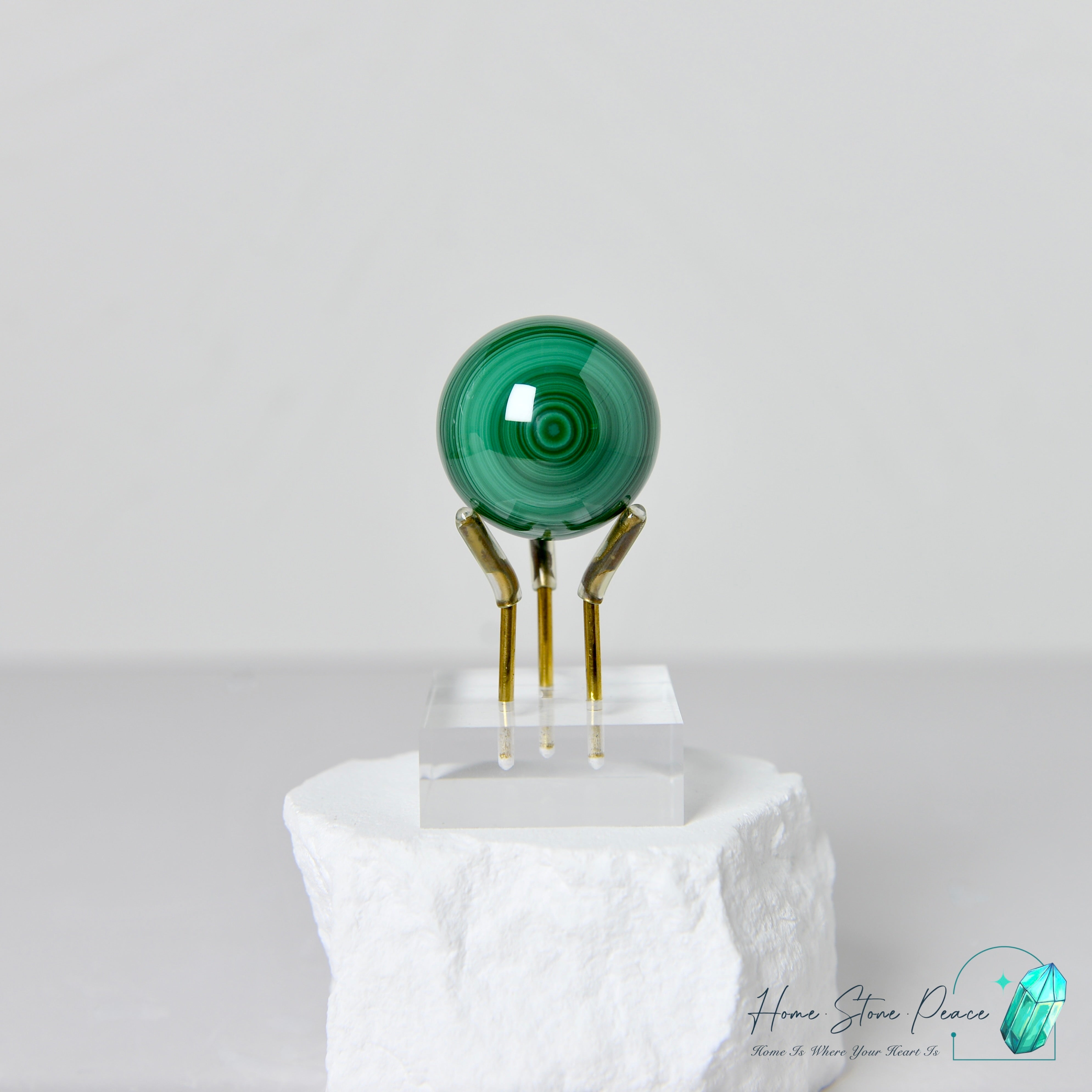 孔雀石石球 Malachite Sphere