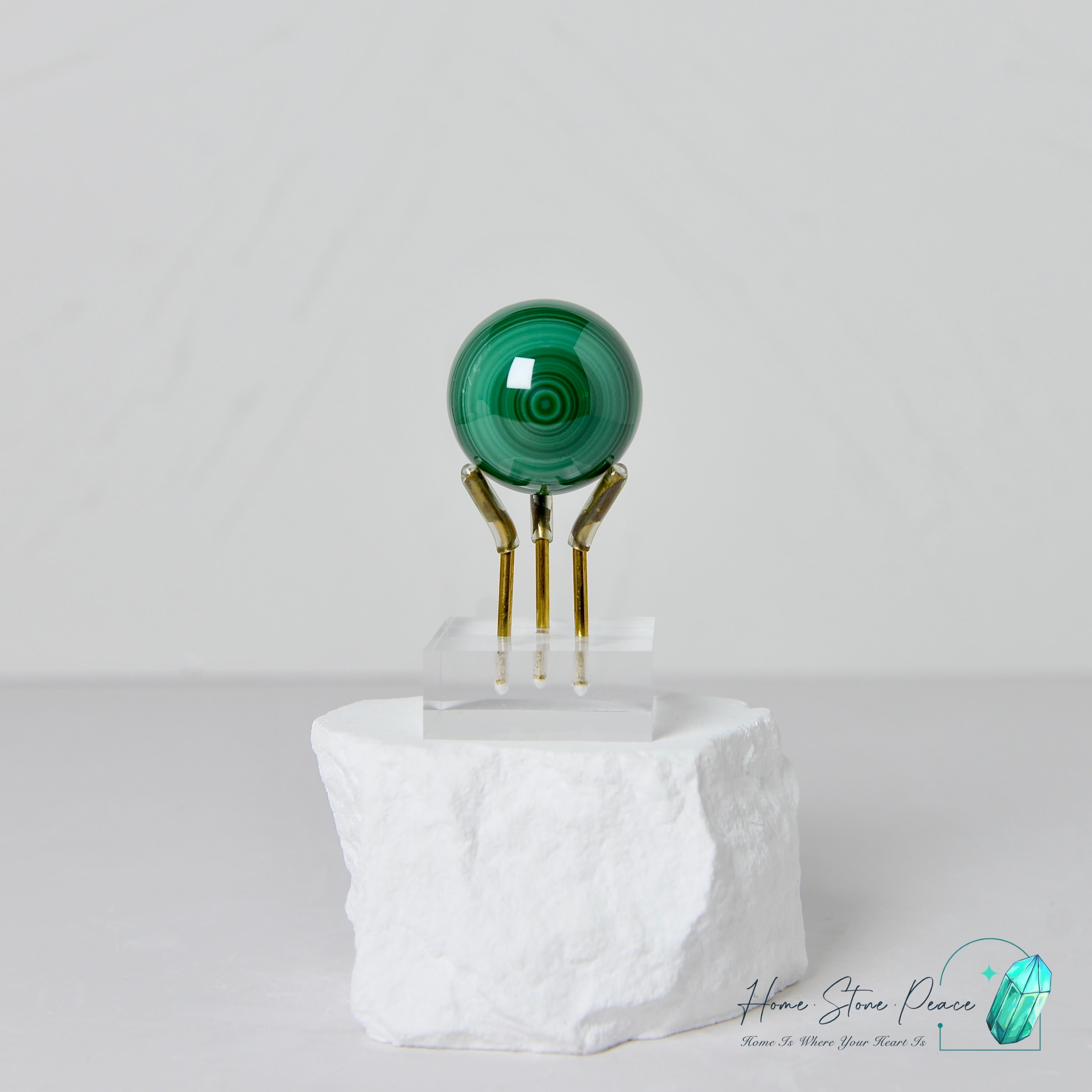 孔雀石石球 Malachite Sphere
