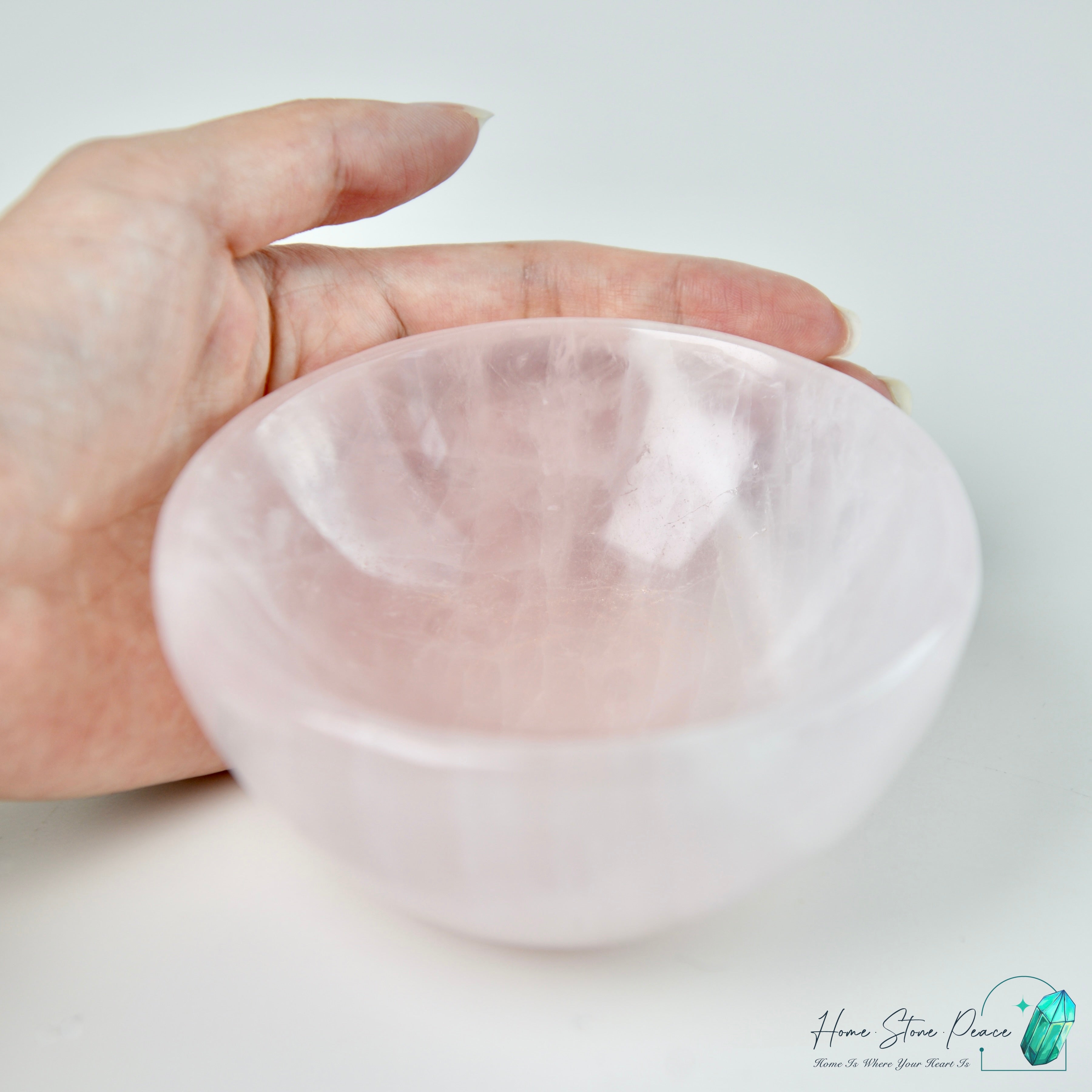 粉紅水晶碗 Rose Quartz Bowl