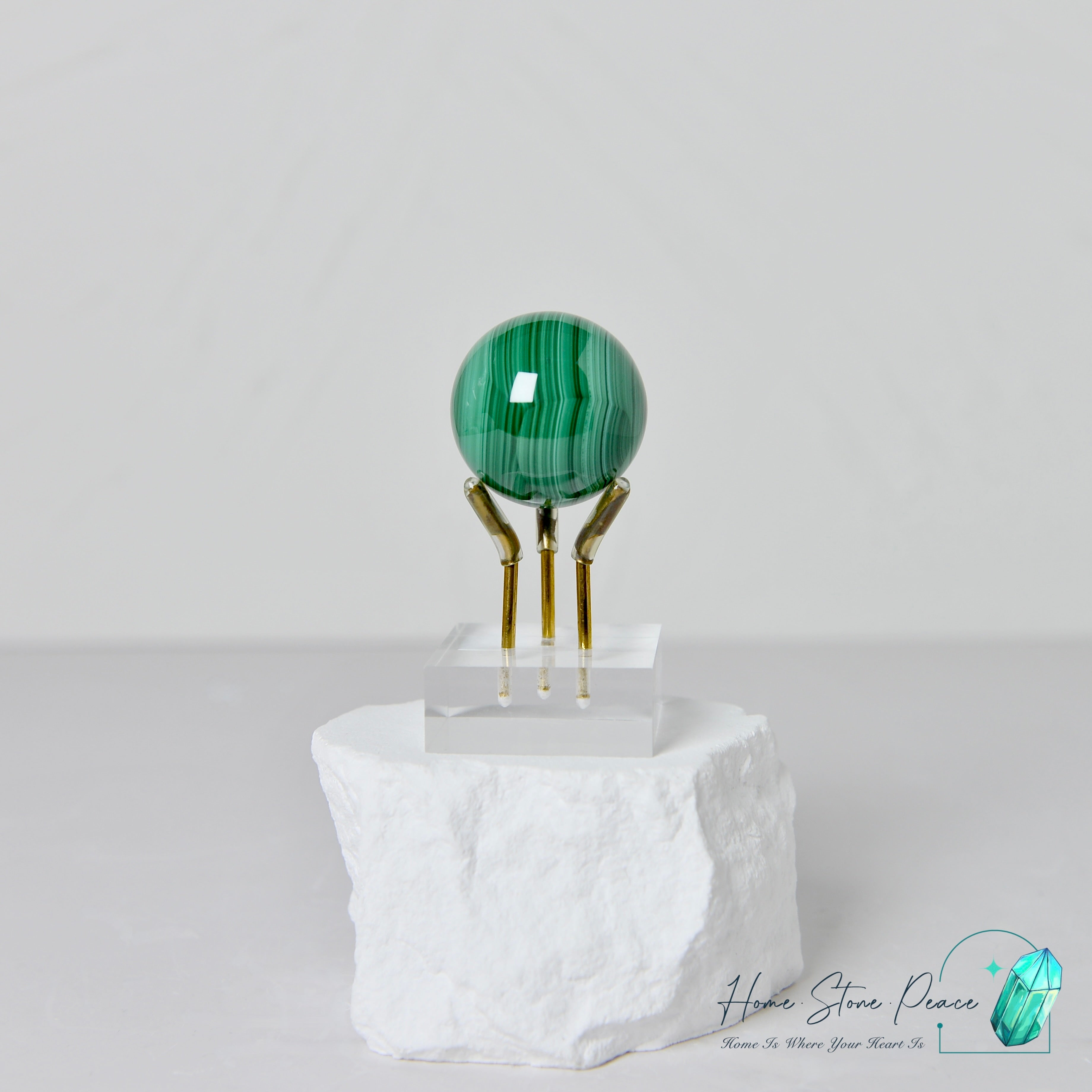 孔雀石石球 Malachite Sphere