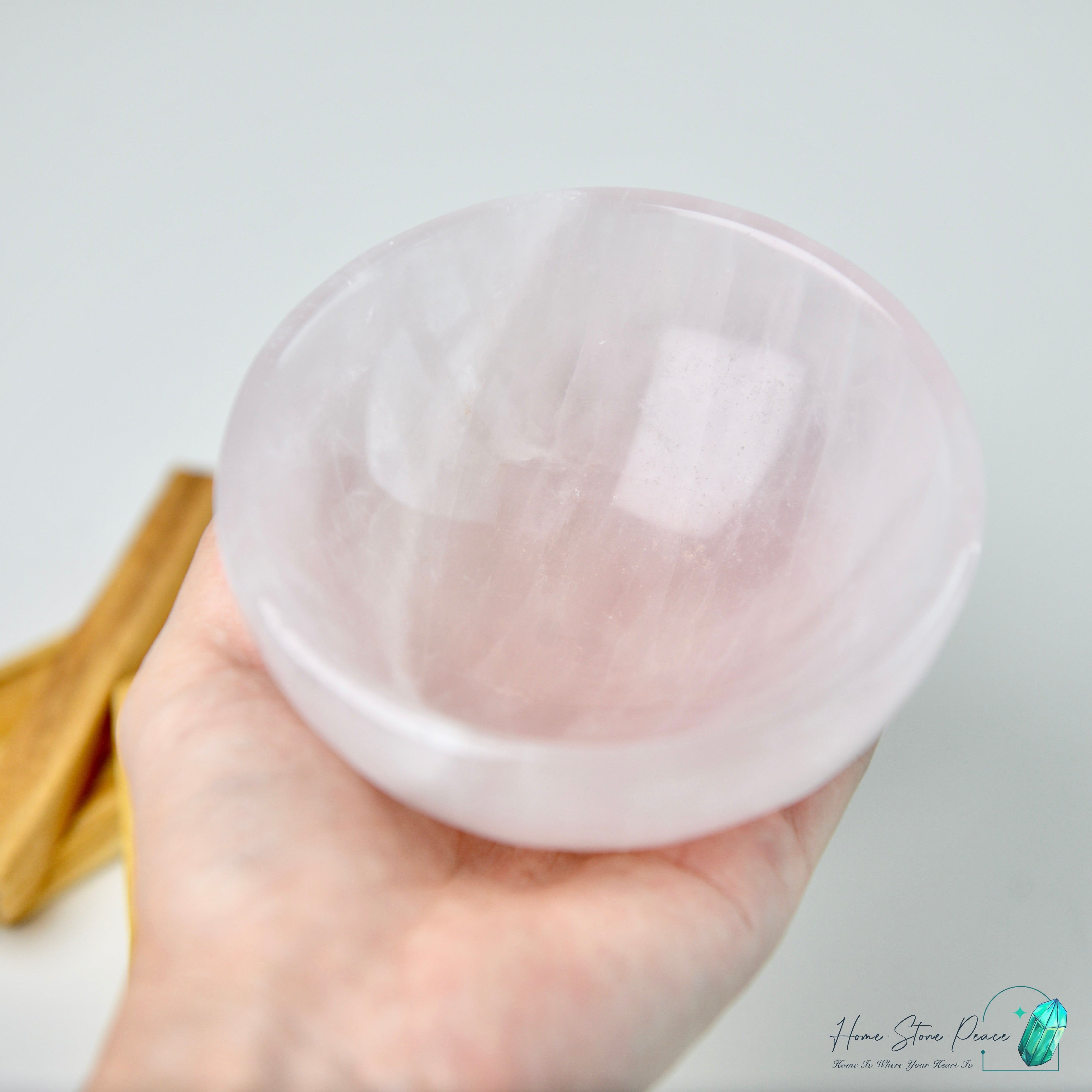 粉紅水晶碗 Rose Quartz Bowl