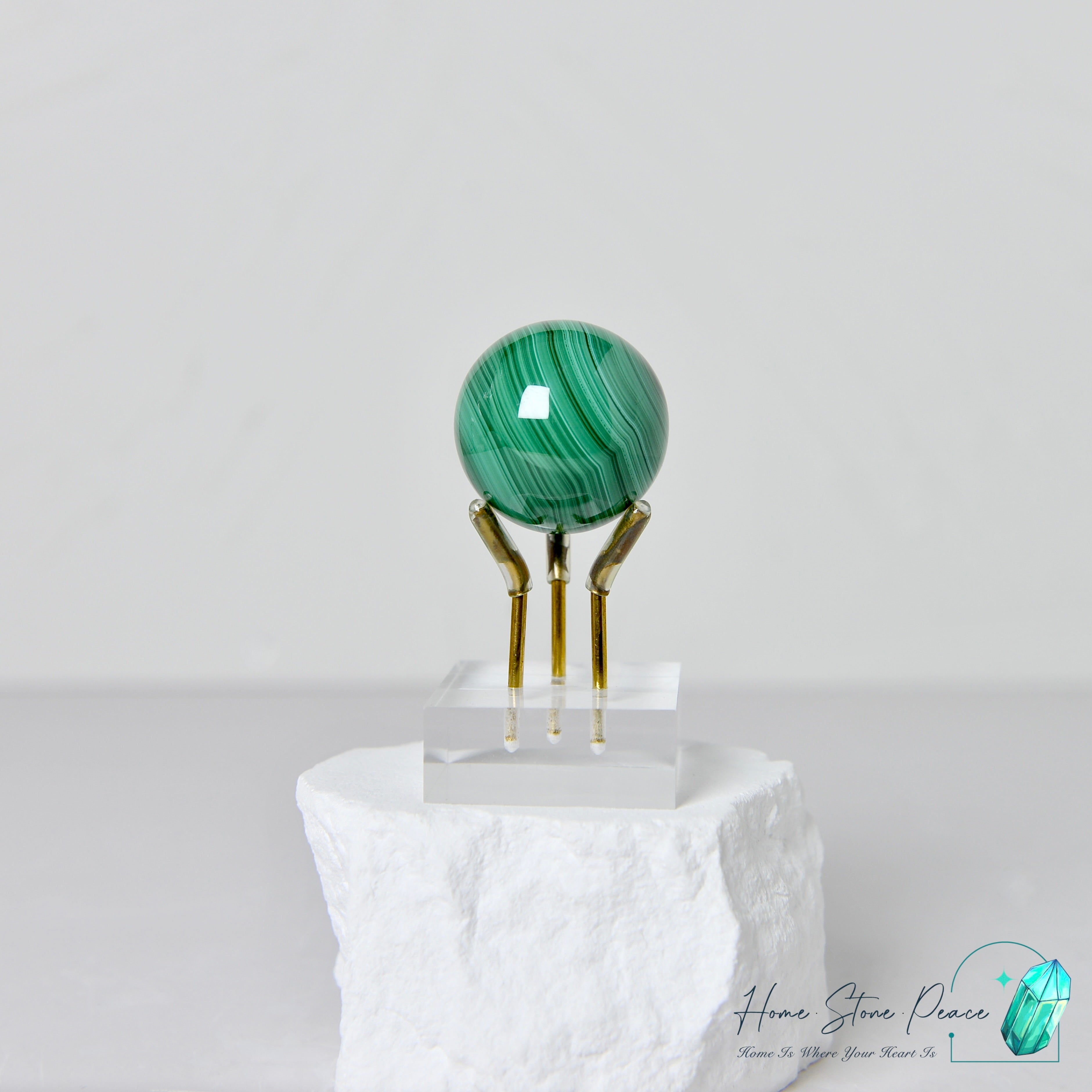 孔雀石石球 Malachite Sphere