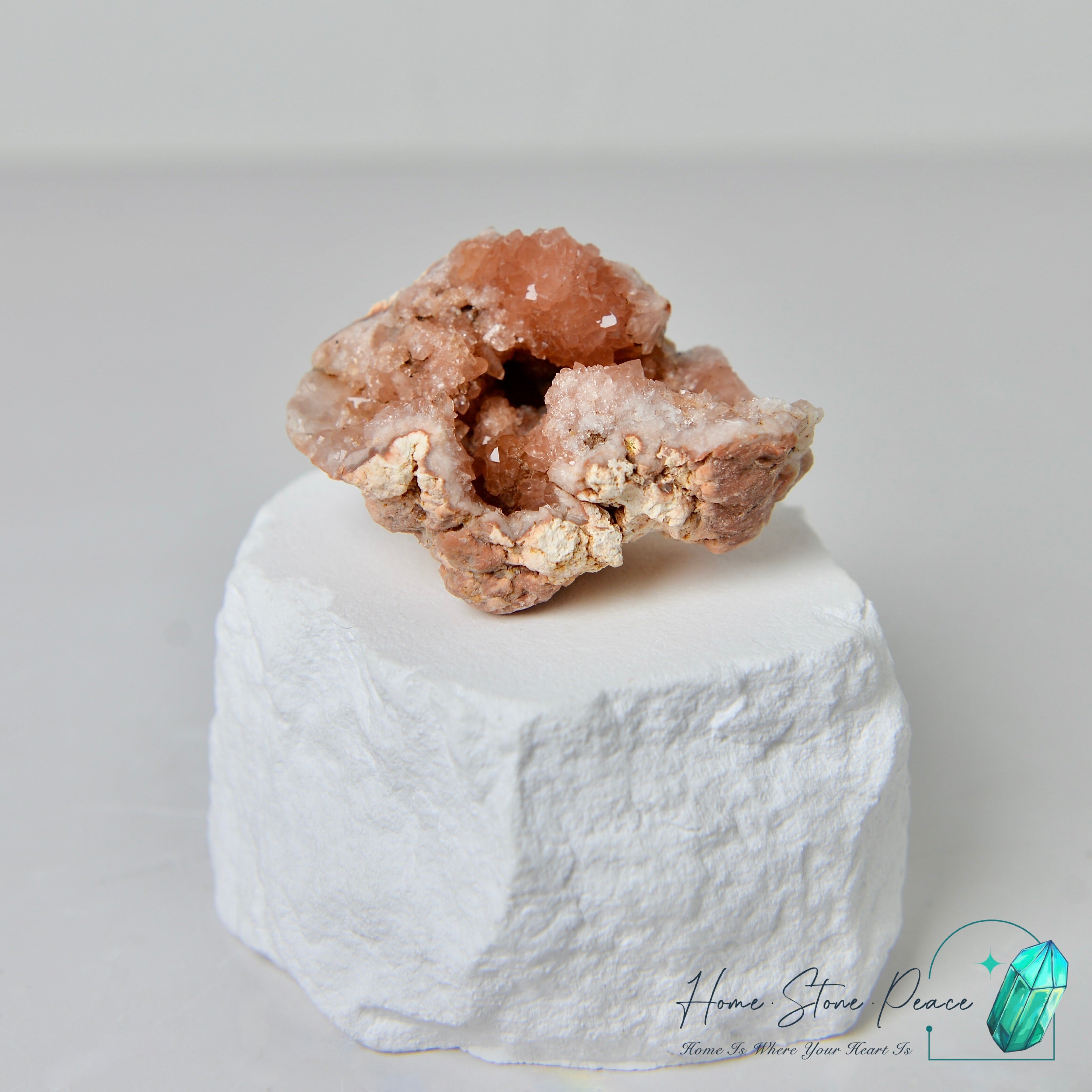 阿根廷粉紅紫晶洞 Argentinian Pink Amethyst Geode