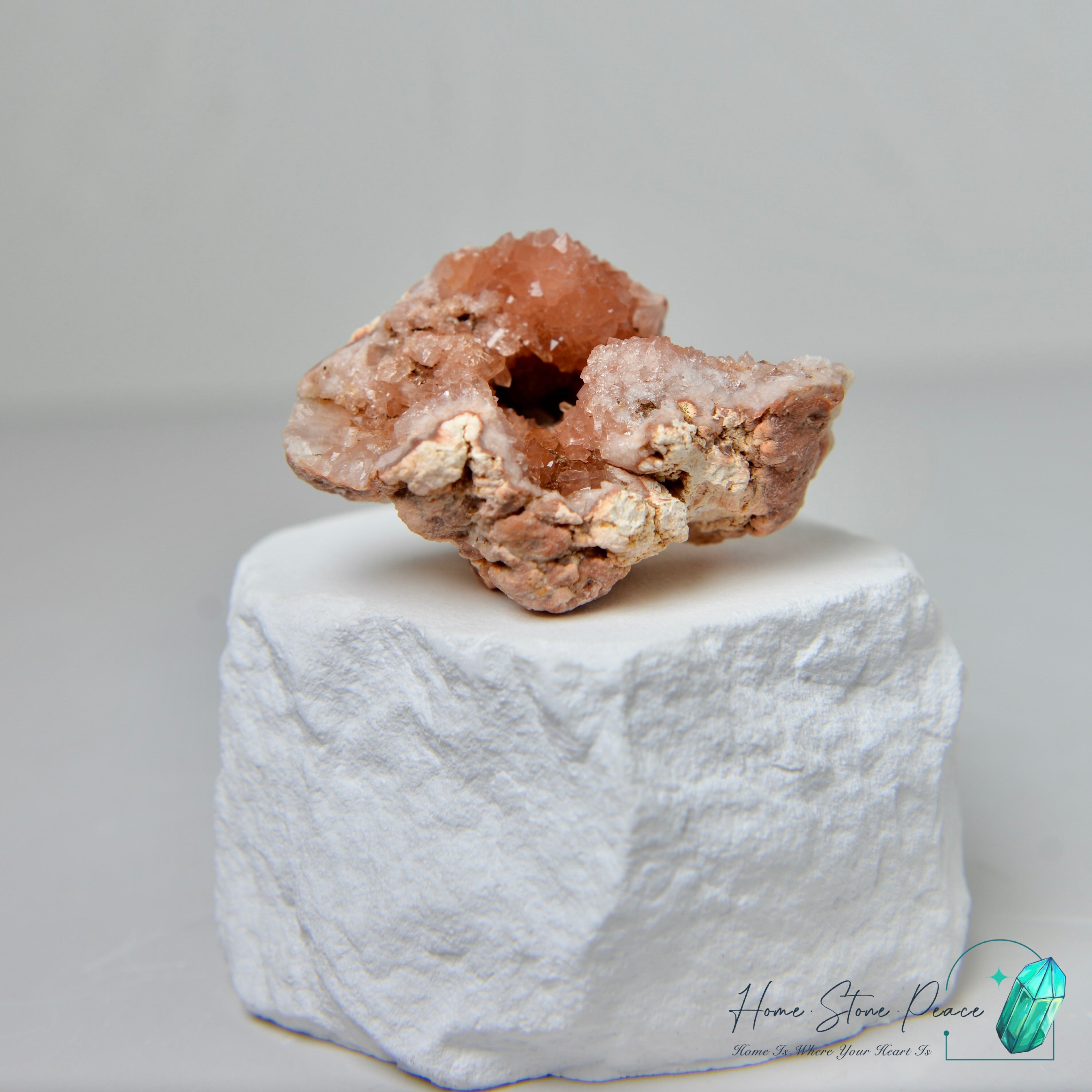 阿根廷粉紅紫晶洞 Argentinian Pink Amethyst Geode