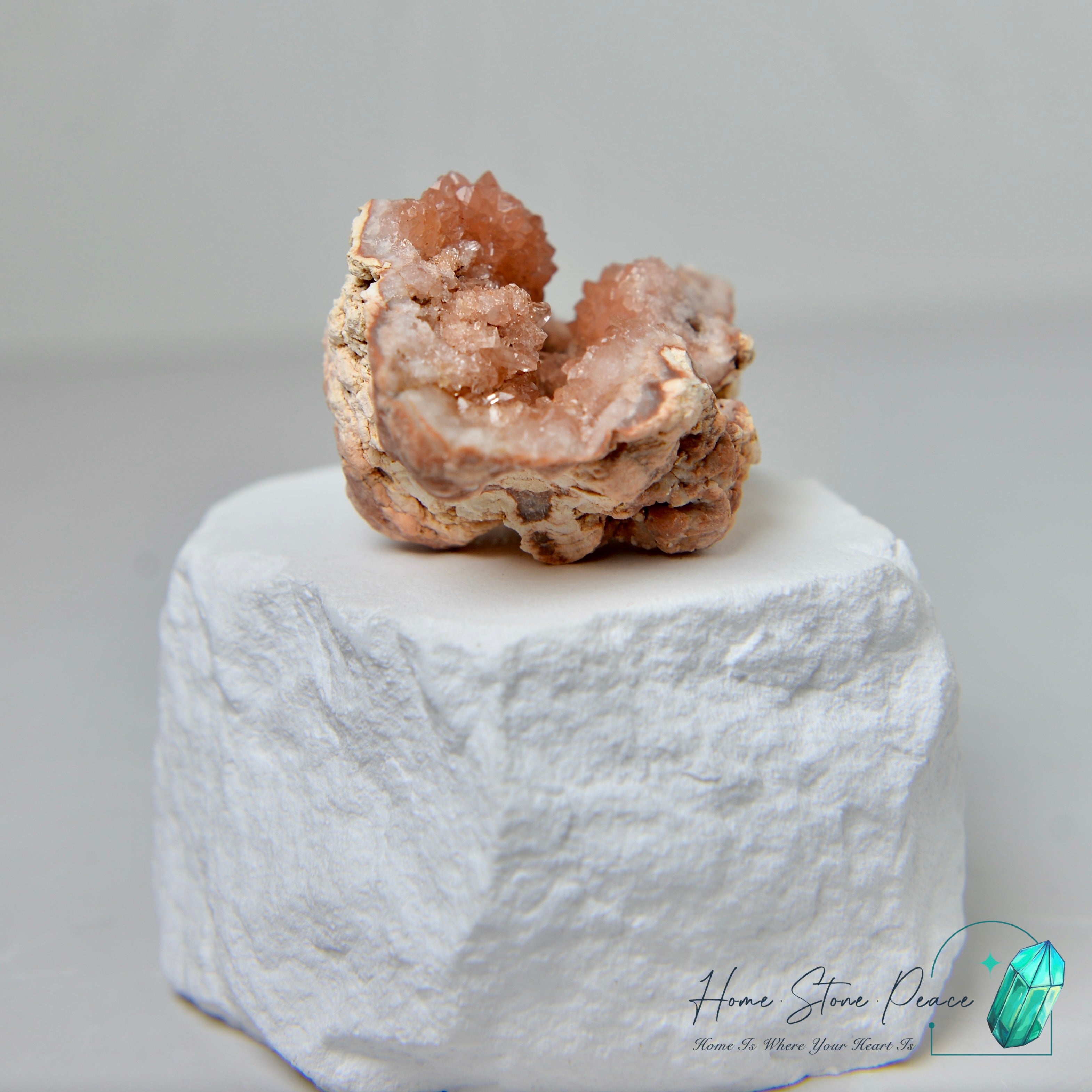 阿根廷粉紅紫晶洞 Argentinian Pink Amethyst Geode