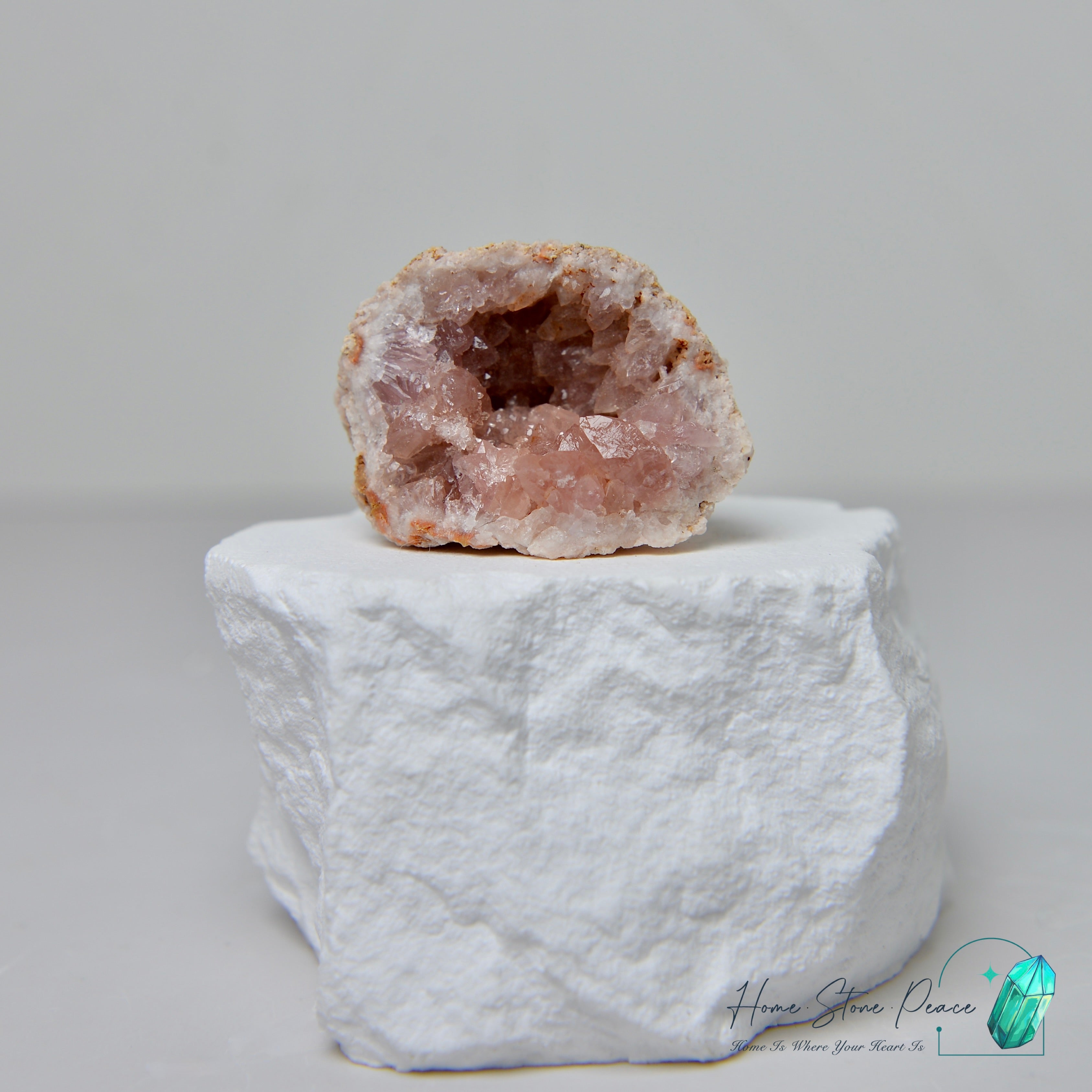 阿根廷粉紅紫晶洞 Argentinian Pink Amethyst Geode