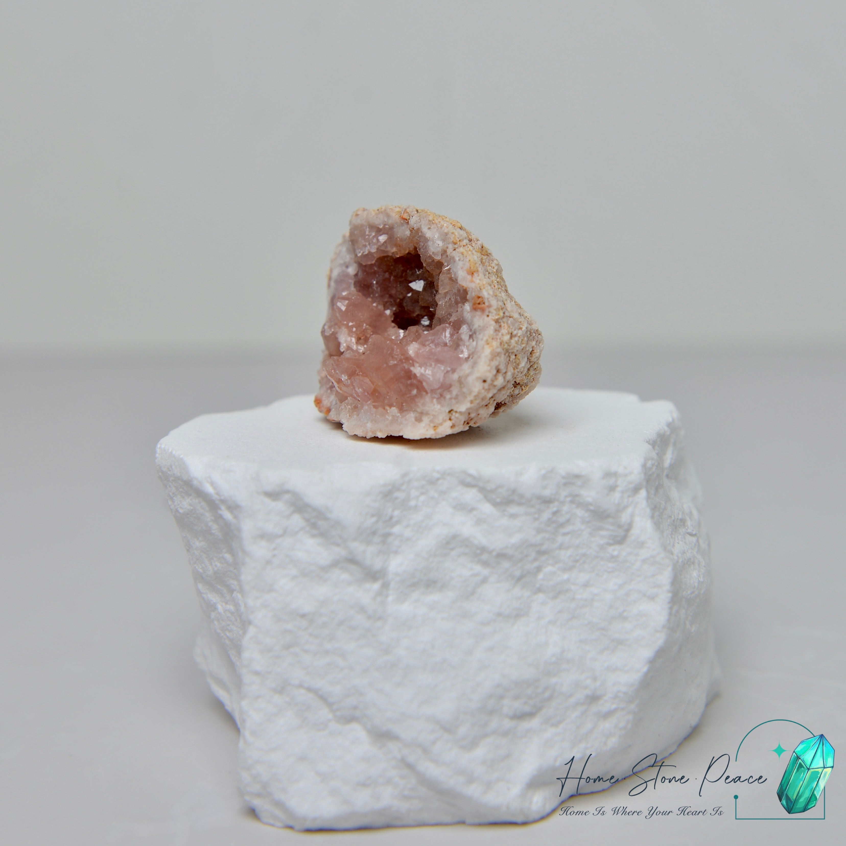 阿根廷粉紅紫晶洞 Argentinian Pink Amethyst Geode