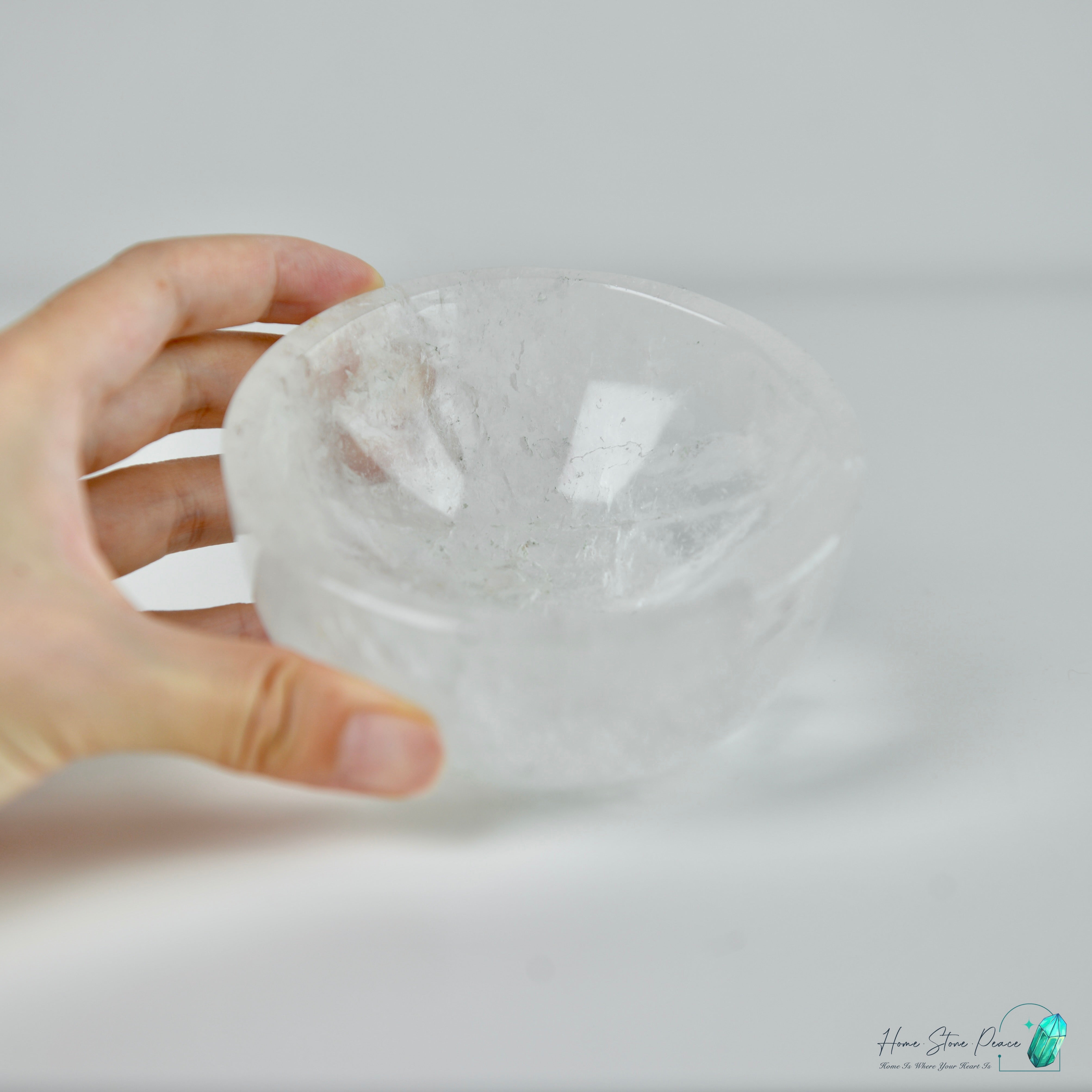 白水晶碗 Clear Quartz Bowl