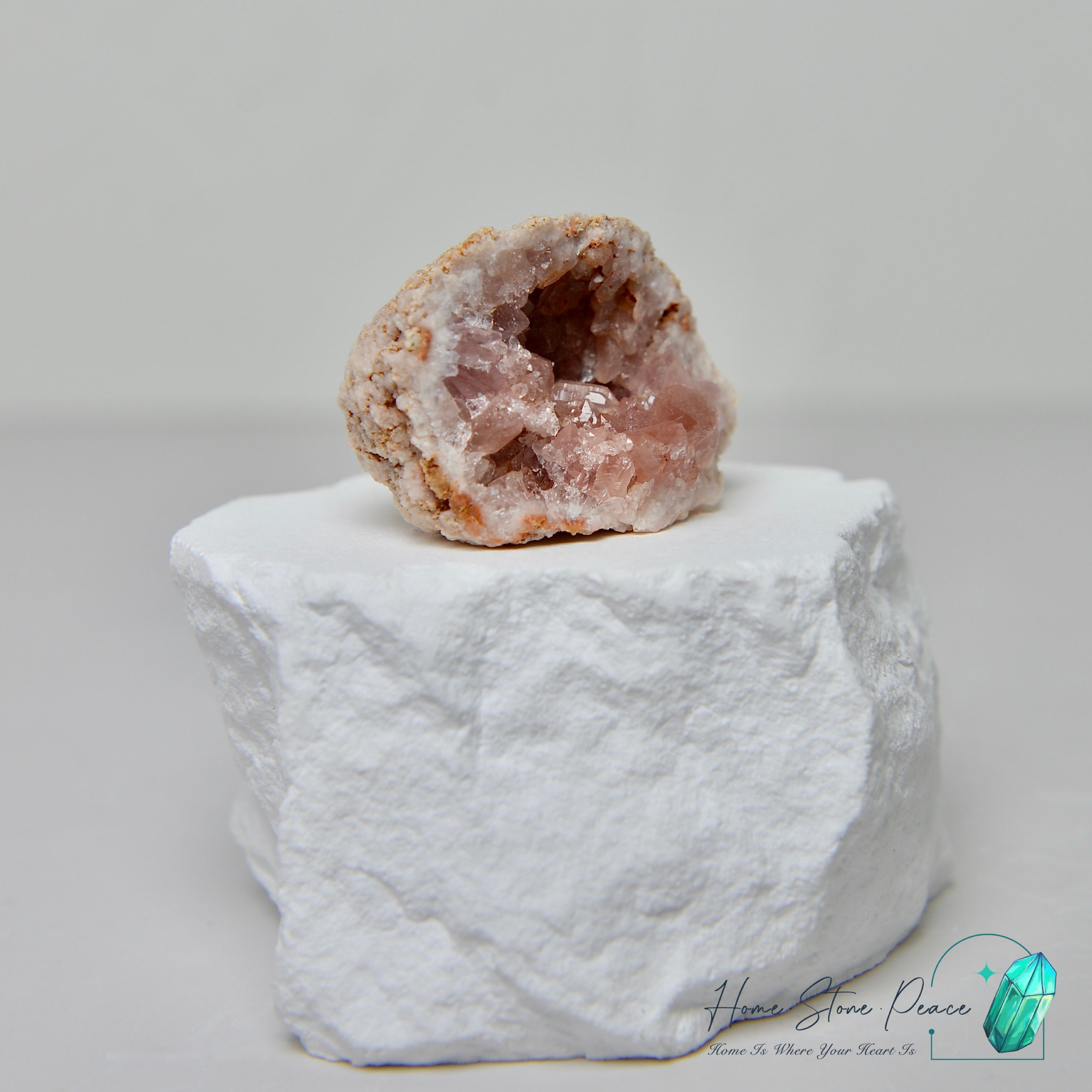 阿根廷粉紅紫晶洞 Argentinian Pink Amethyst Geode