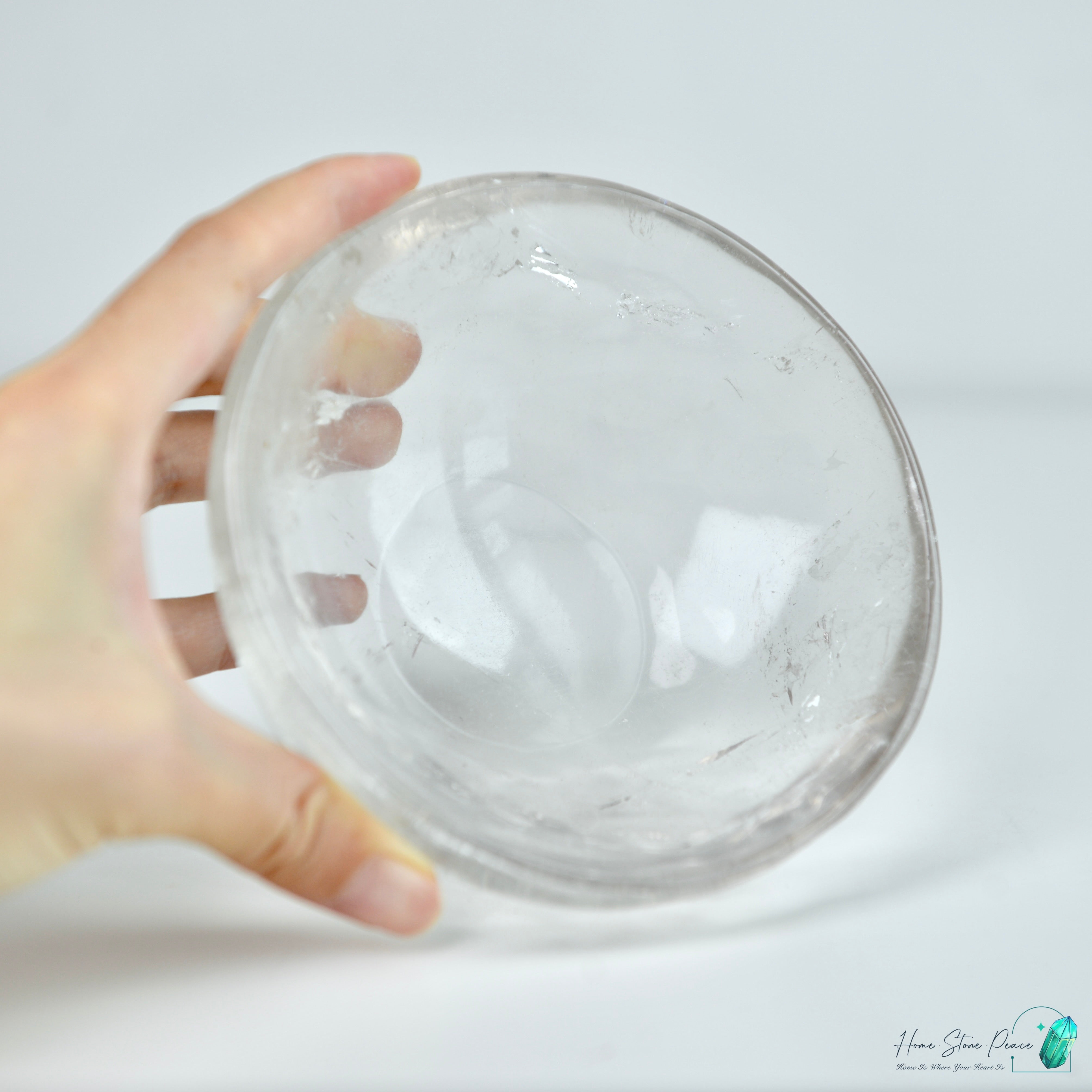 白水晶碗 Clear Quartz Bowl