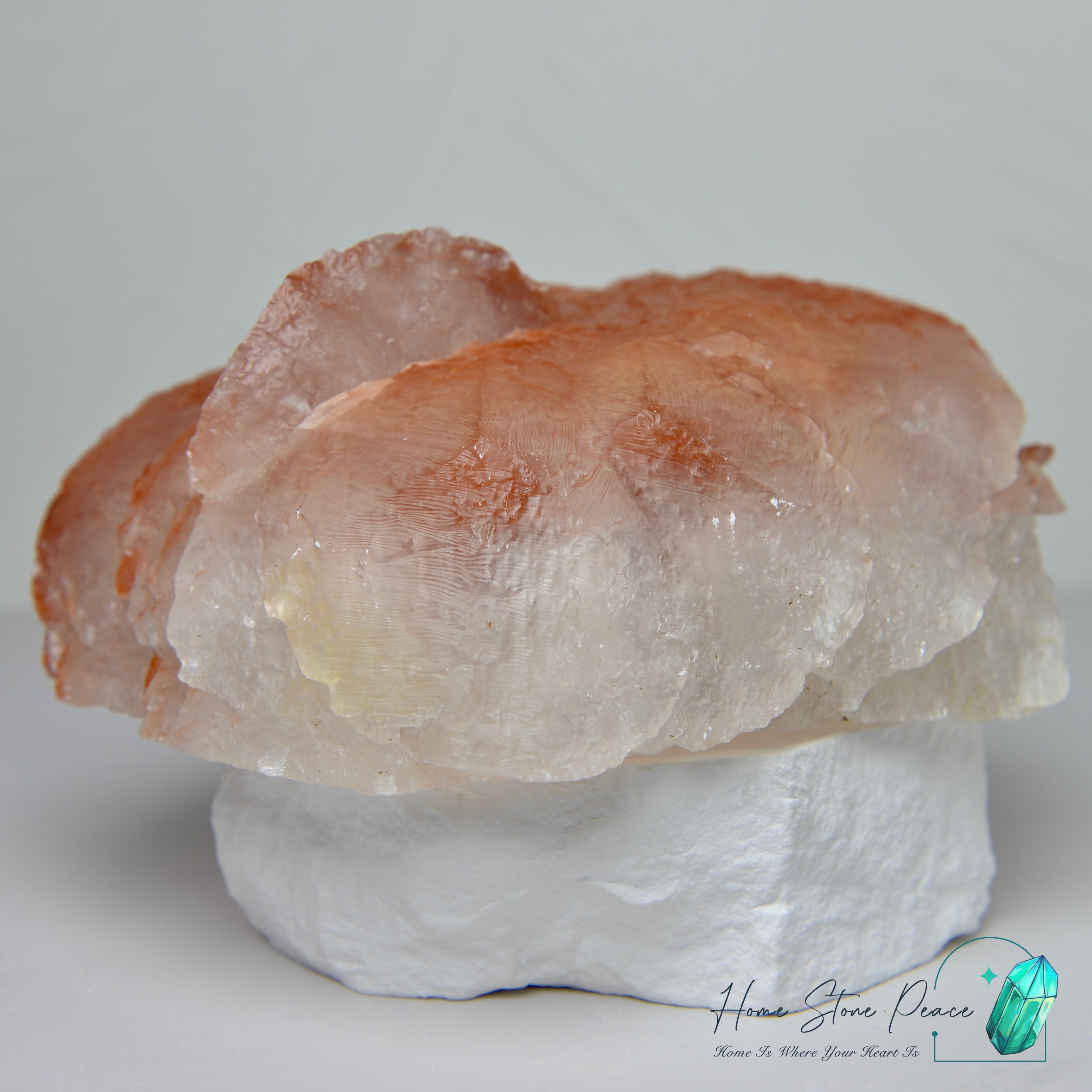 巨型玫瑰狀紅方解石原石 Large Rose Shape Red Calcite Cluster