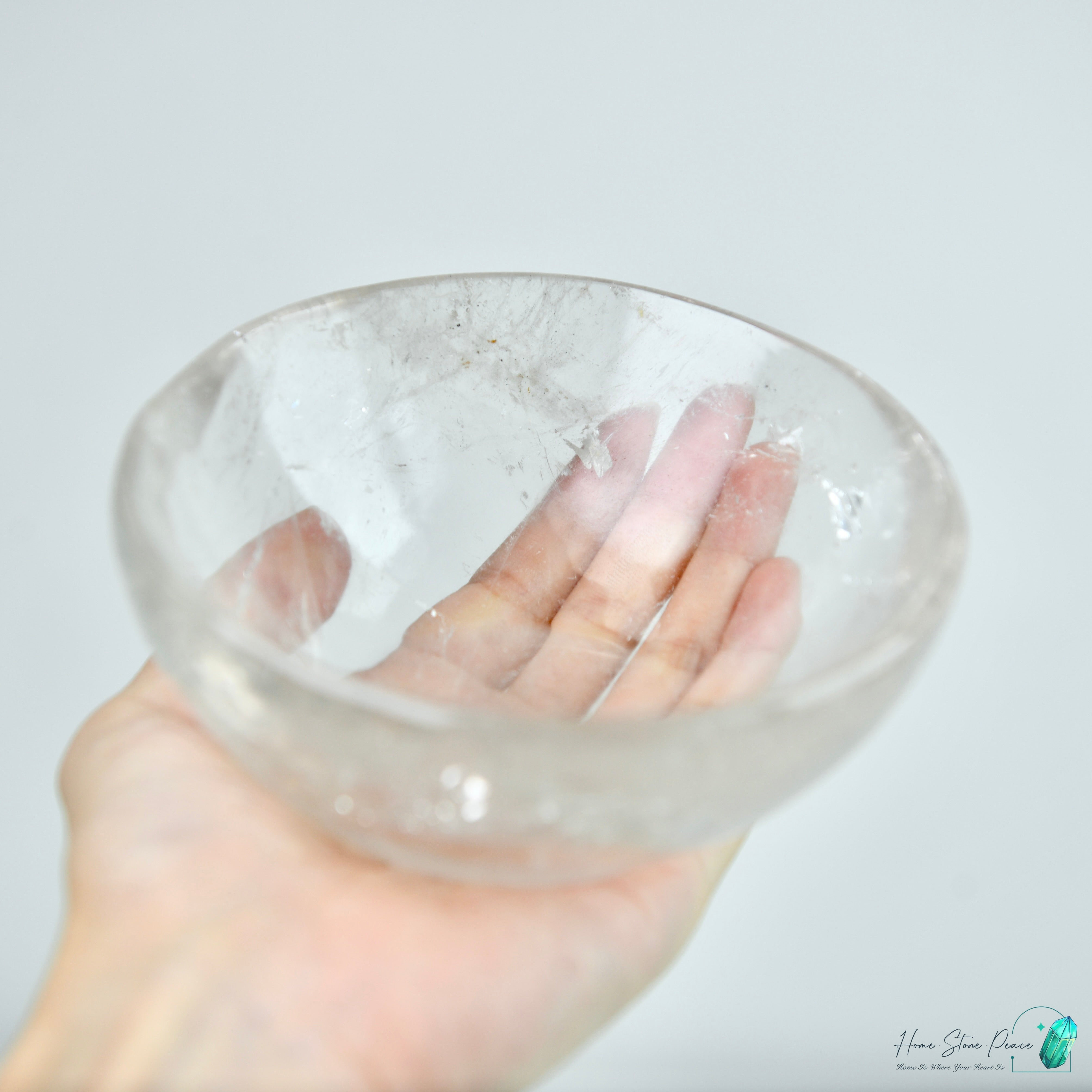 白水晶碗 Clear Quartz Bowl