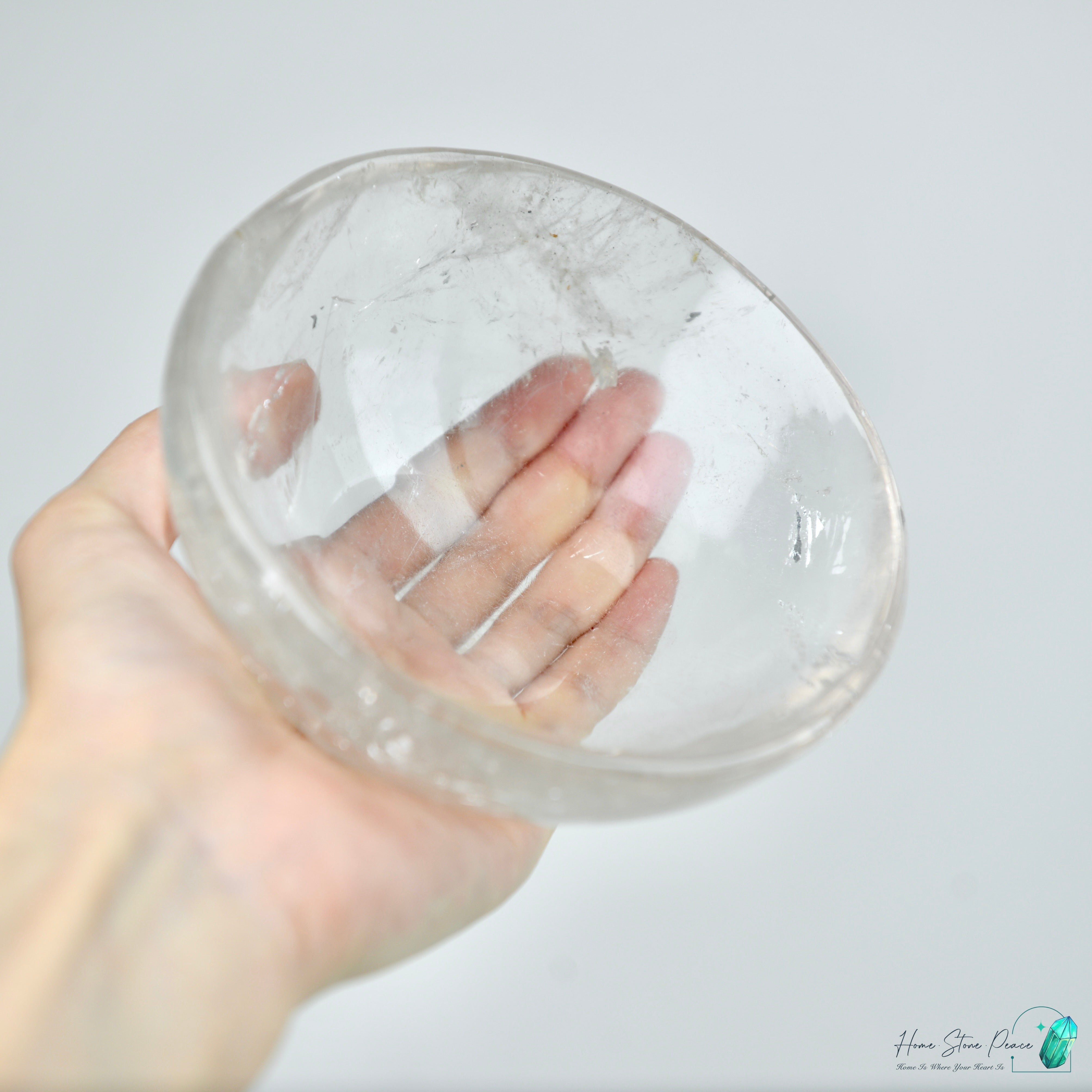 白水晶碗 Clear Quartz Bowl