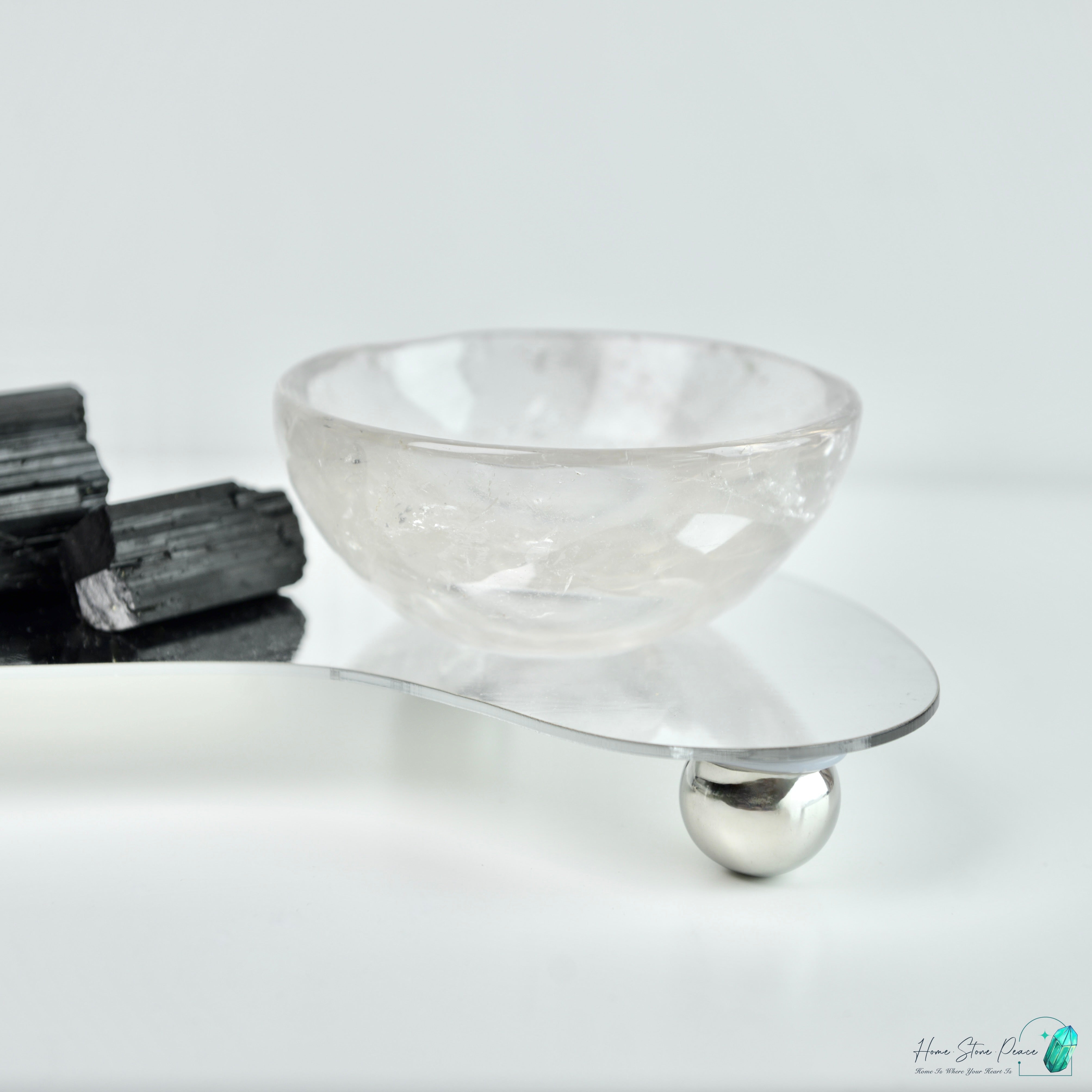 白水晶碗 Clear Quartz Bowl