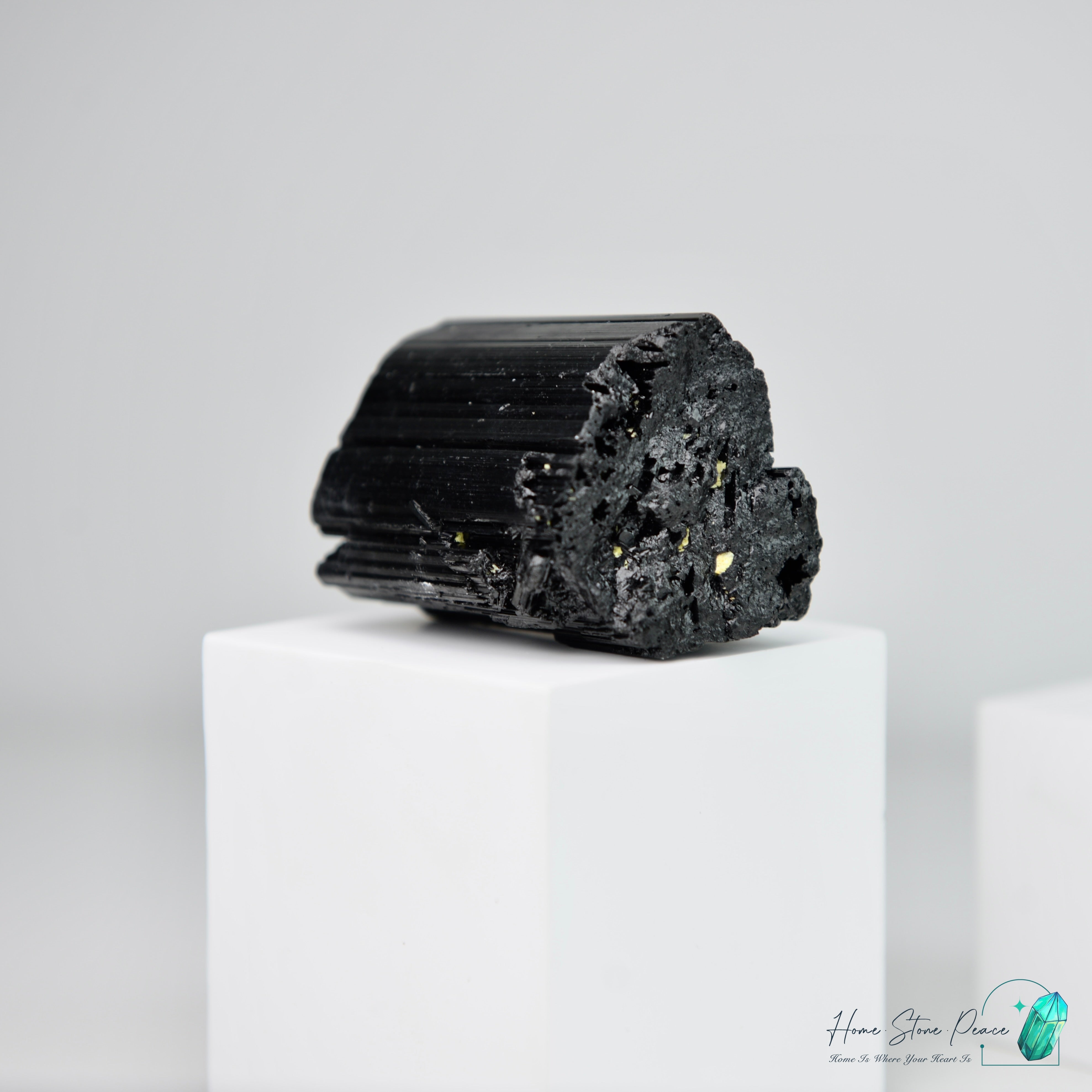 莫桑比克黑碧璽原石 Premium Mozambique Black Tourmaline