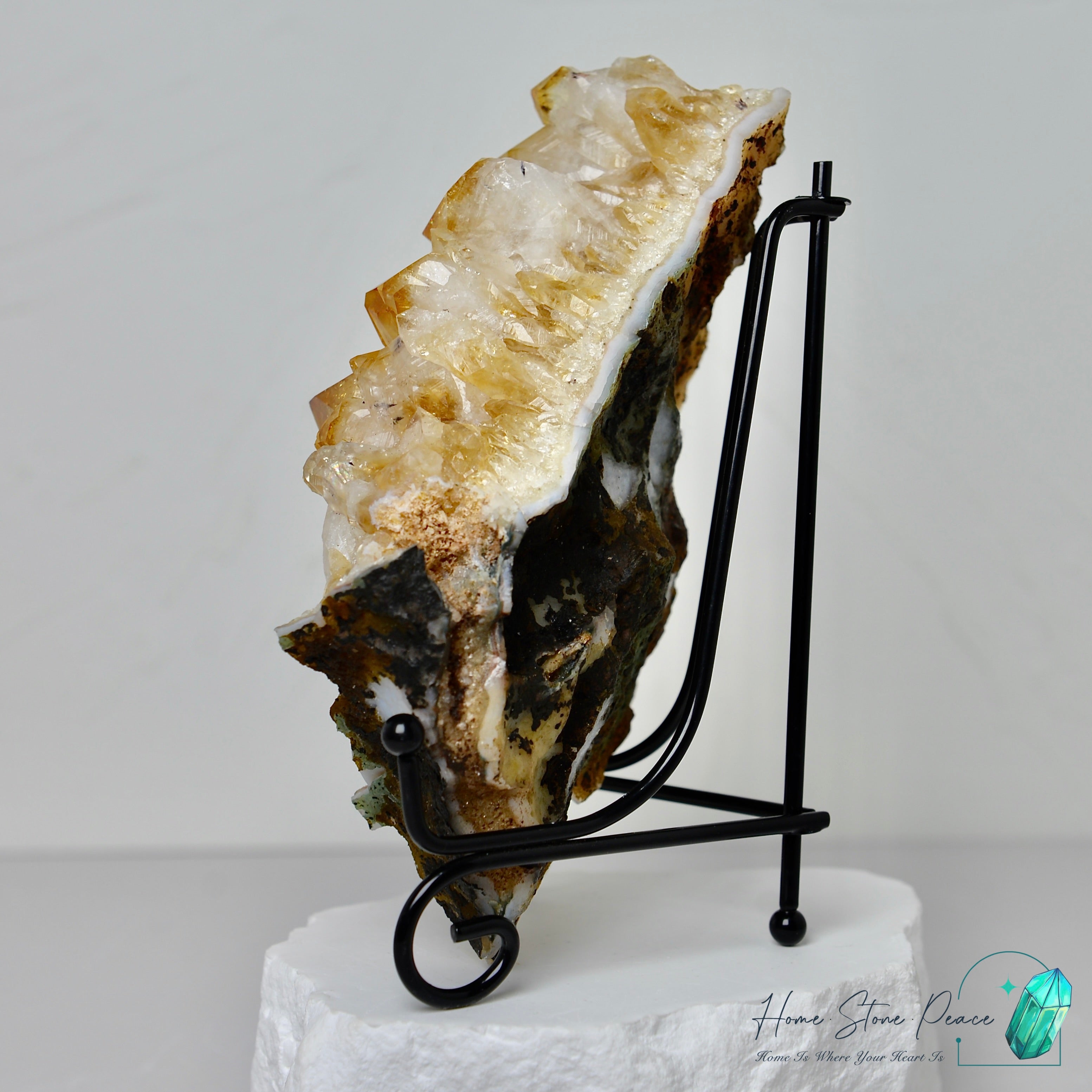 黃水晶簇 Citrine Cluster