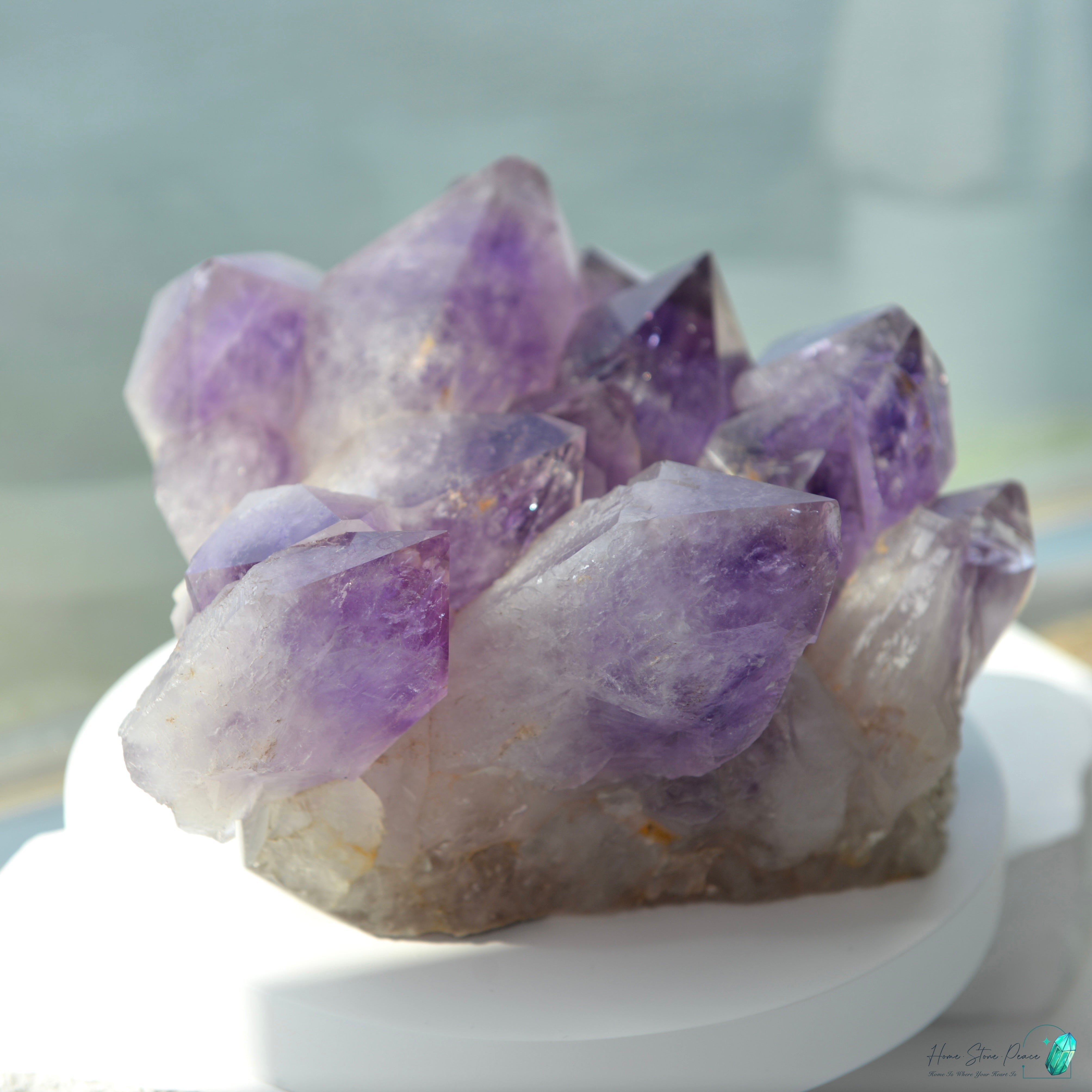玻利維亞紫水晶簇 (大型)Natural Bolivian Amethyst Cluster (Large)