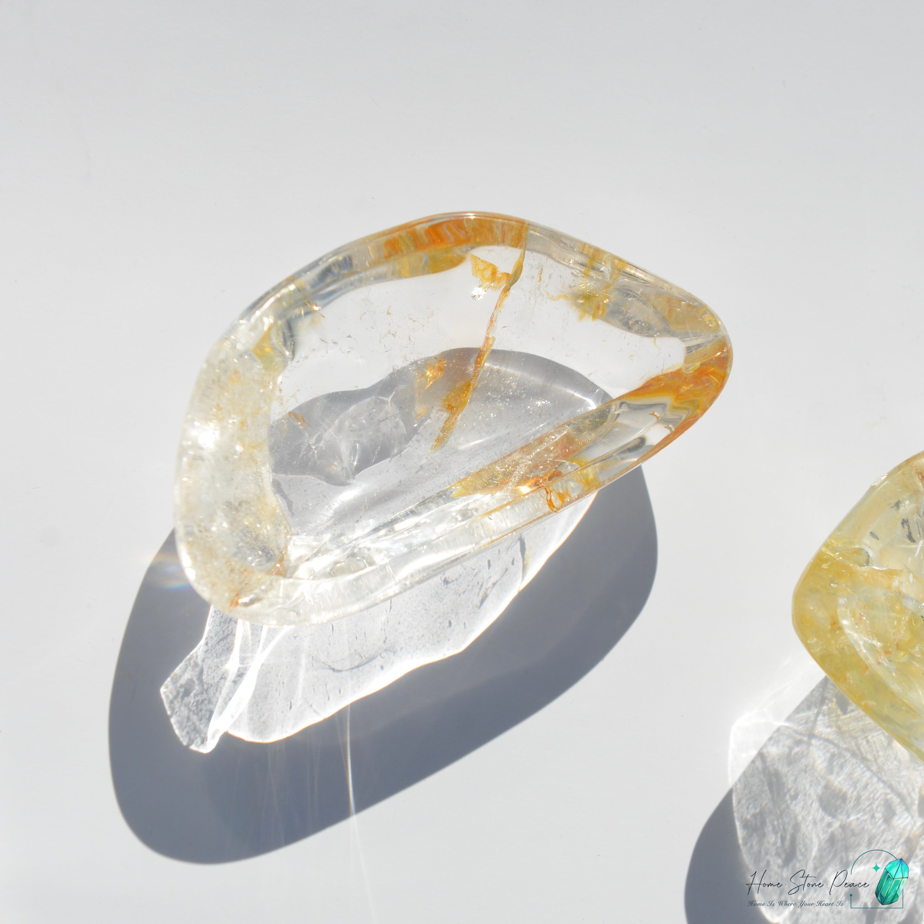 黃金療癒者水晶小碟 Golden Healer Trinket Dish