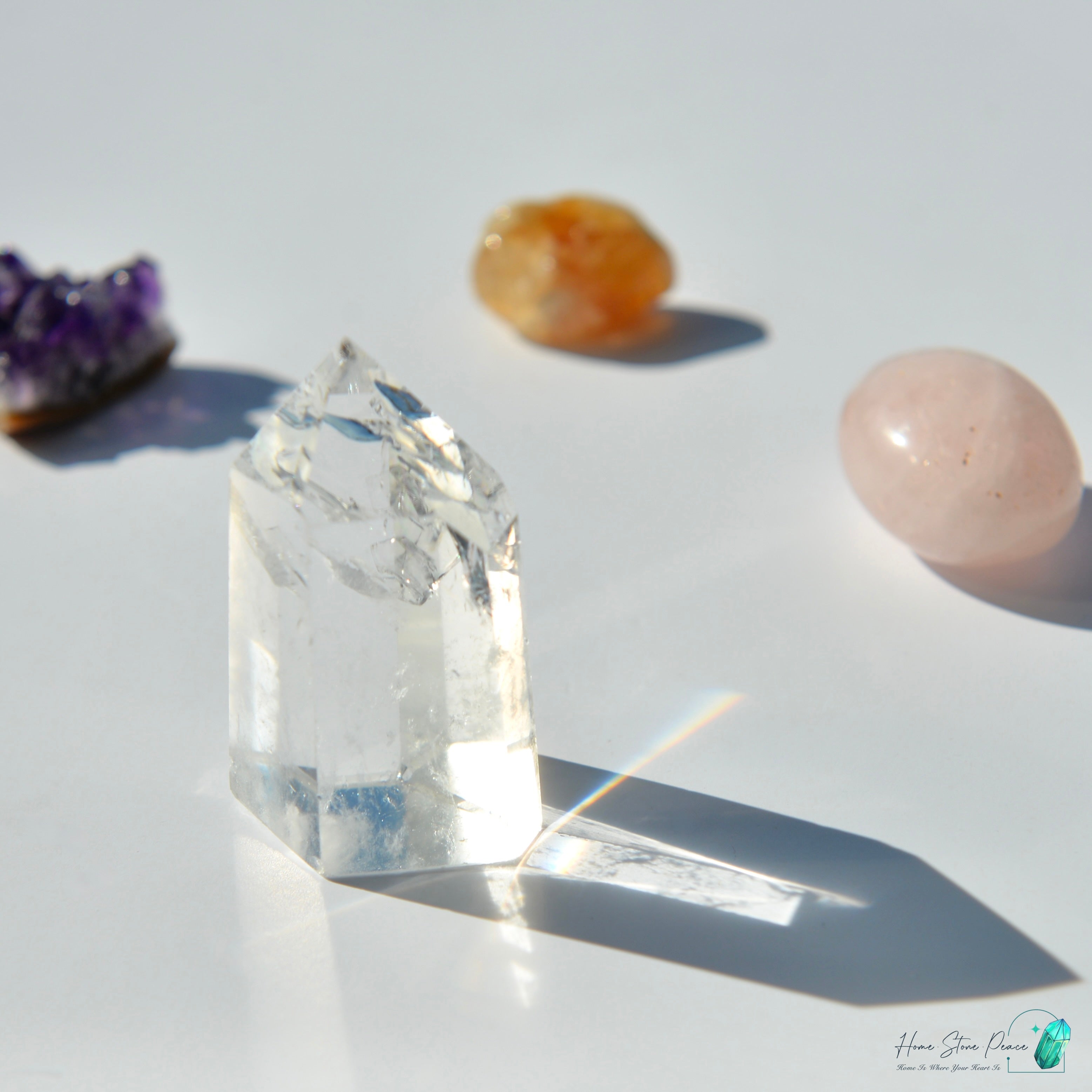 白水晶小柱 Clear Quartz Tower
