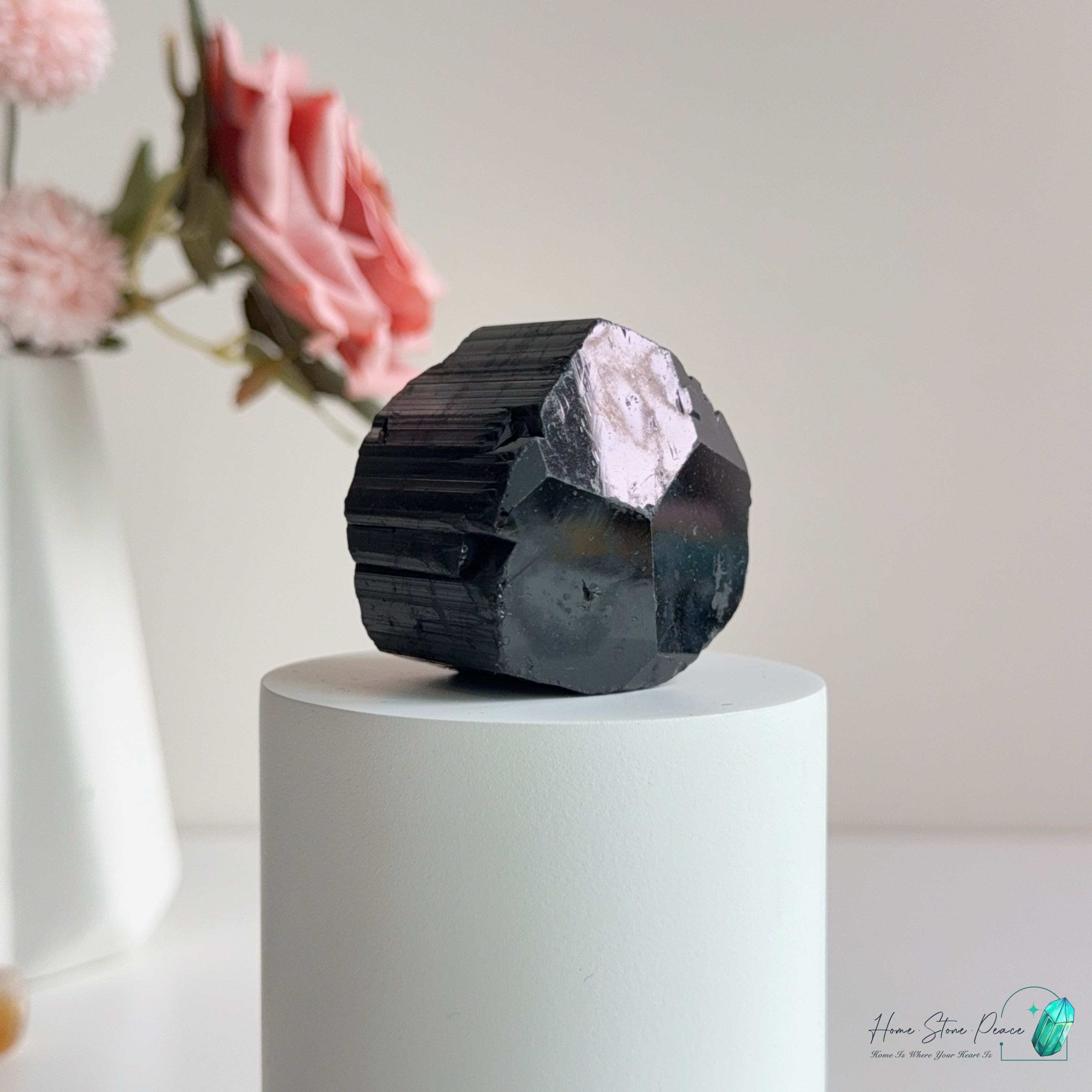 莫桑比克黑碧璽原石 Premium Mozambique Black Tourmaline