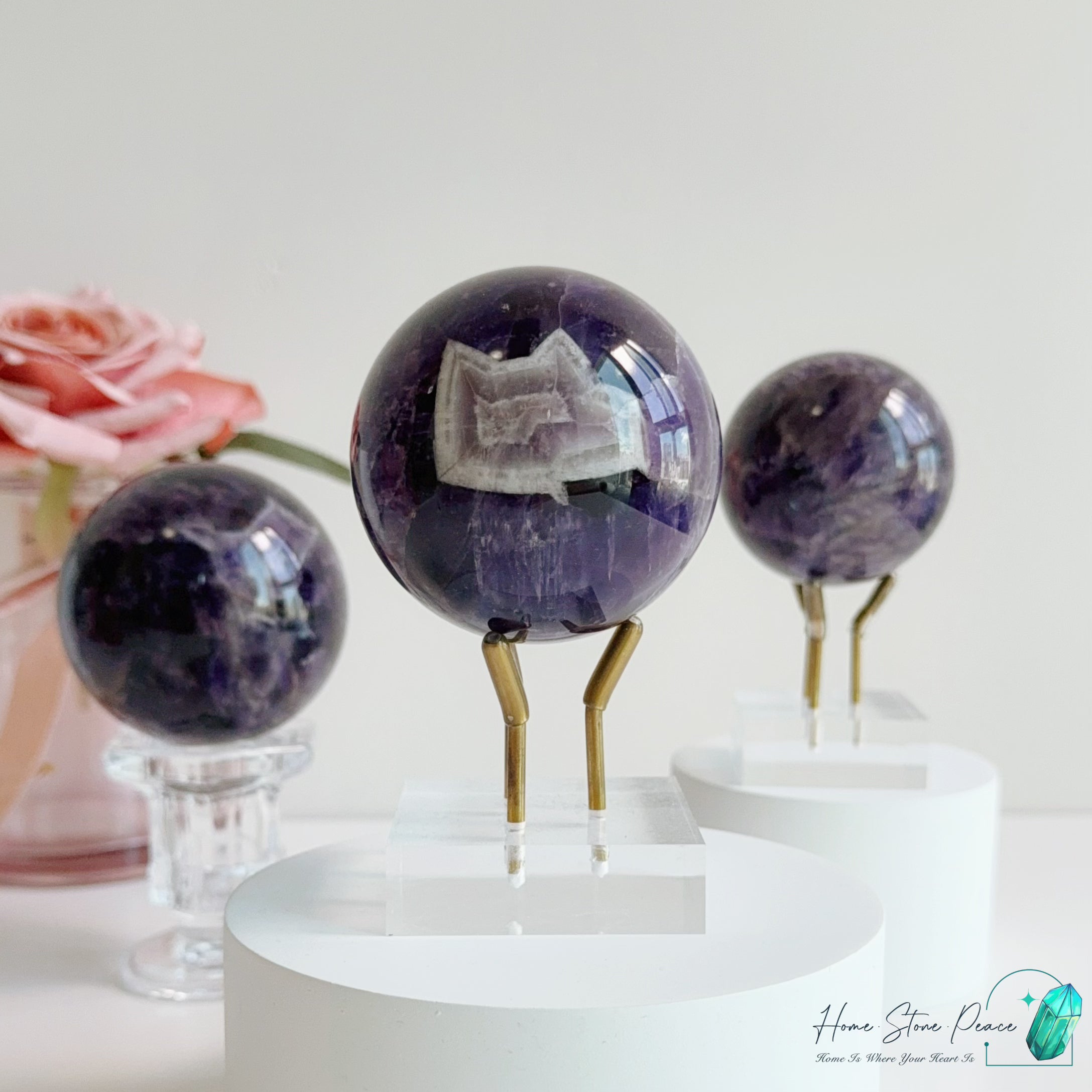 夢幻紫水晶球 Dreamy Amethyst Sphere