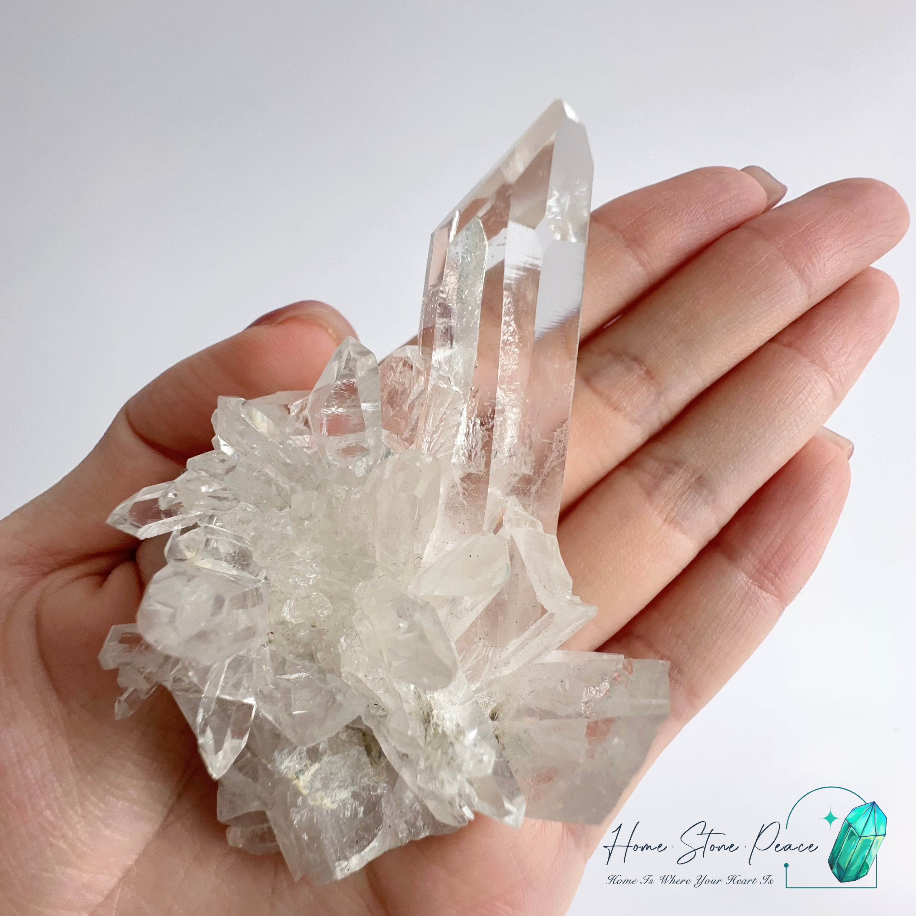 巴西天狼星水晶簇 Brazilian Sirius Quartz