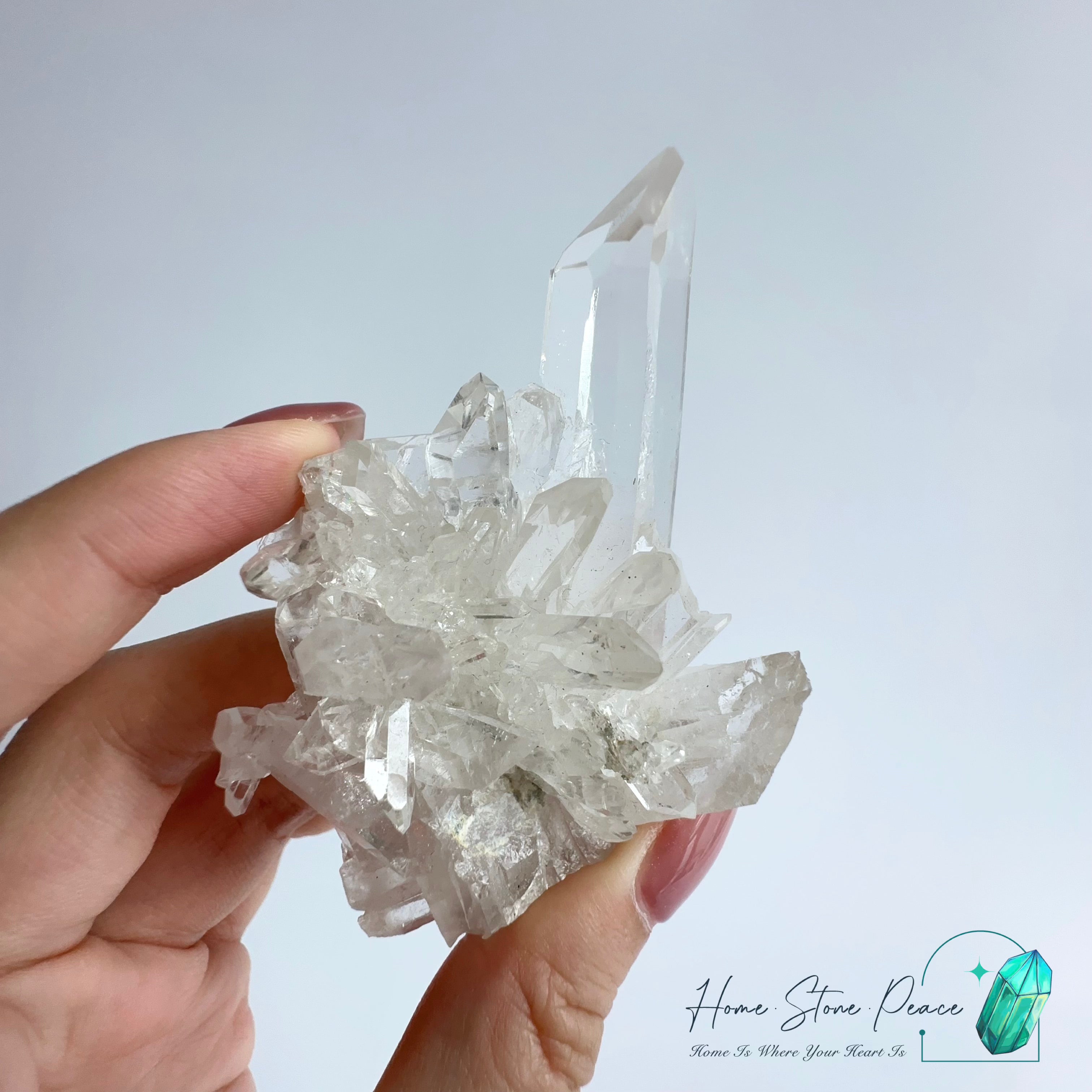 巴西天狼星水晶簇 Brazilian Sirius Quartz