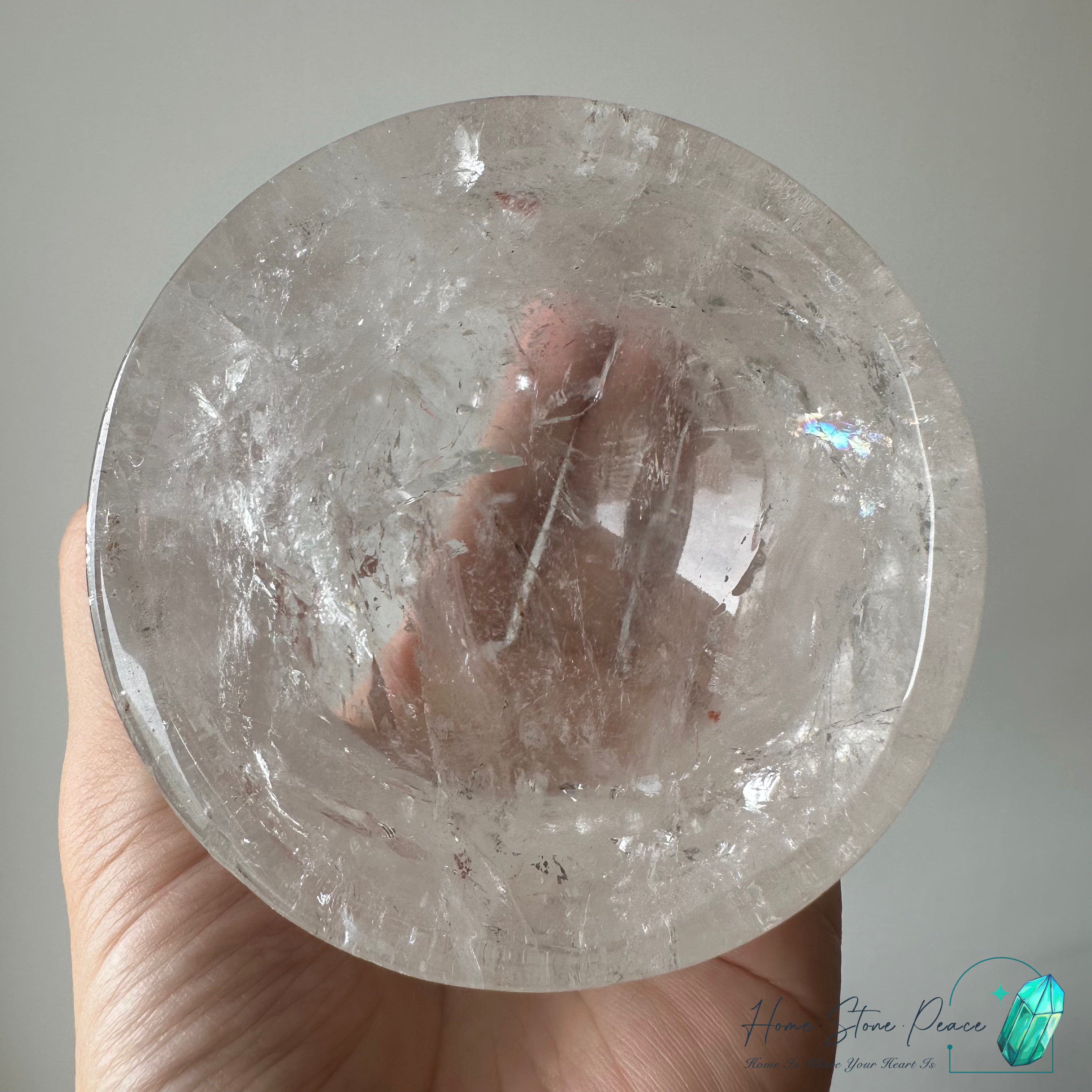 白水晶碗 Clear Quartz Bowl
