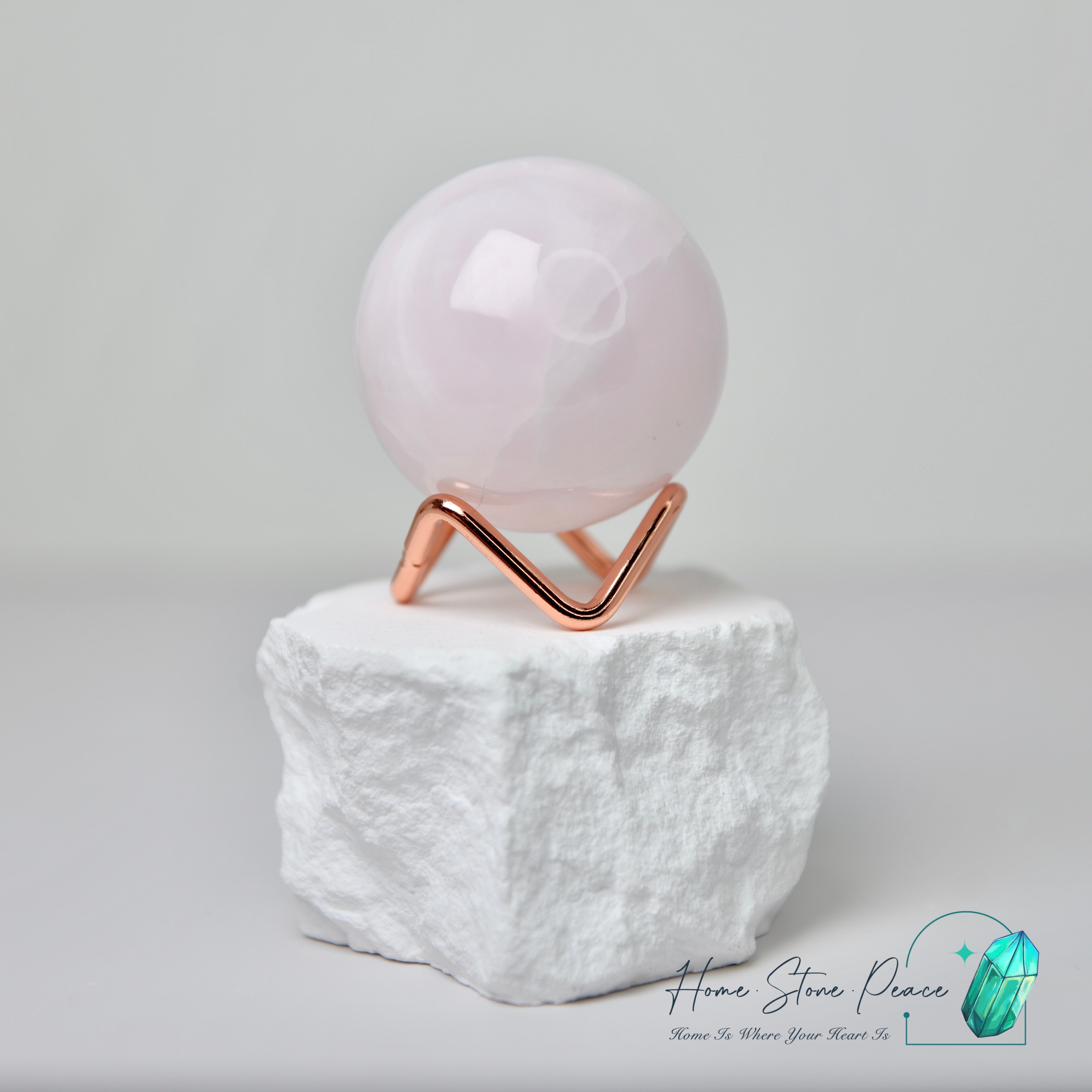 粉紅方解石球 Mangano Pink Calcite Sphere